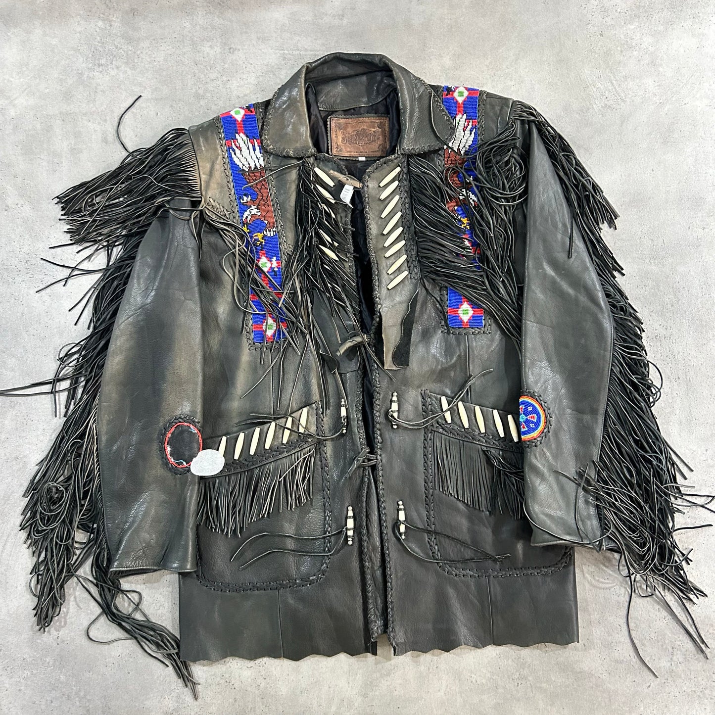 Vintage 70s-90s Mexico Redskins Leather Jackets