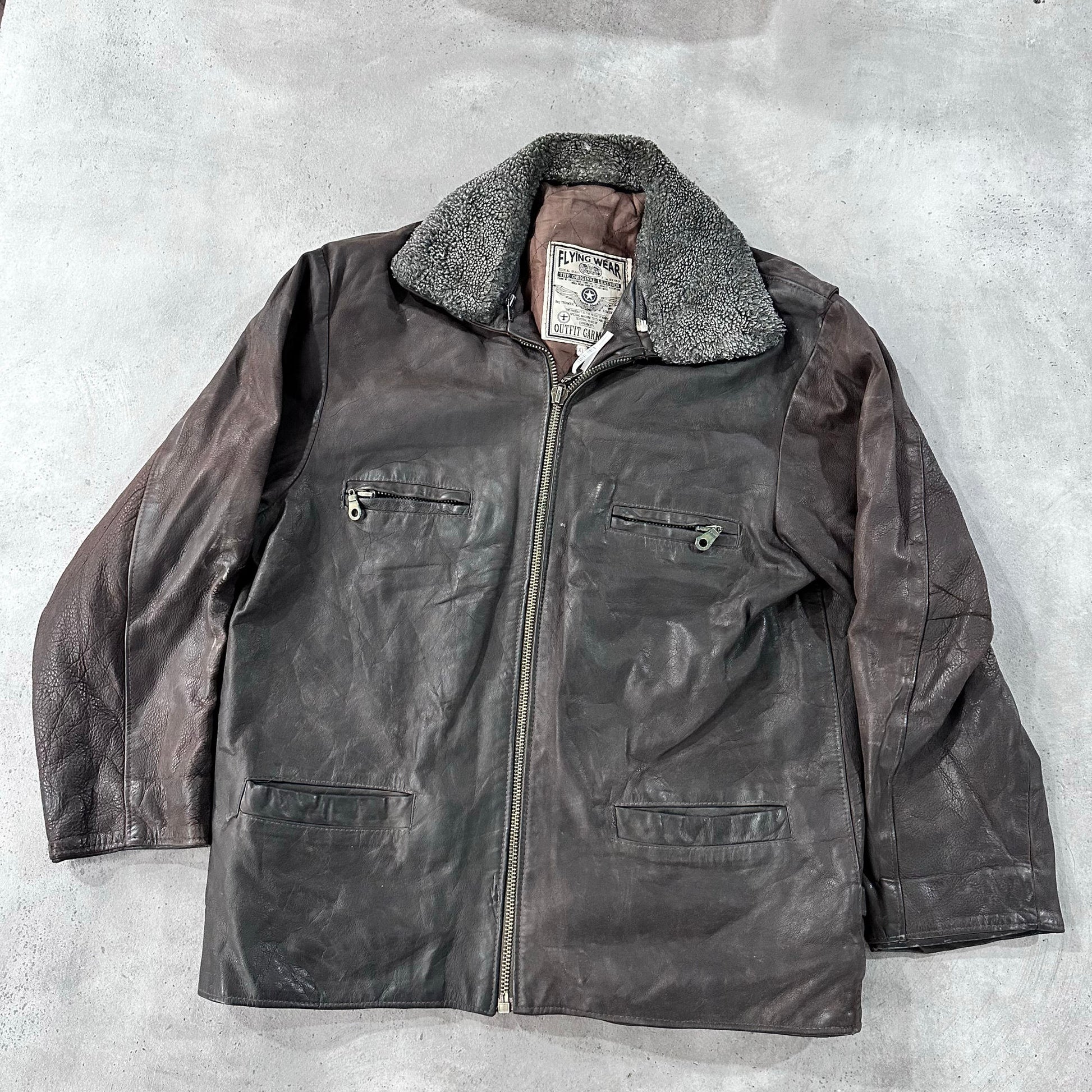 Vintage 70s-90s Military Flight Leather Jackets