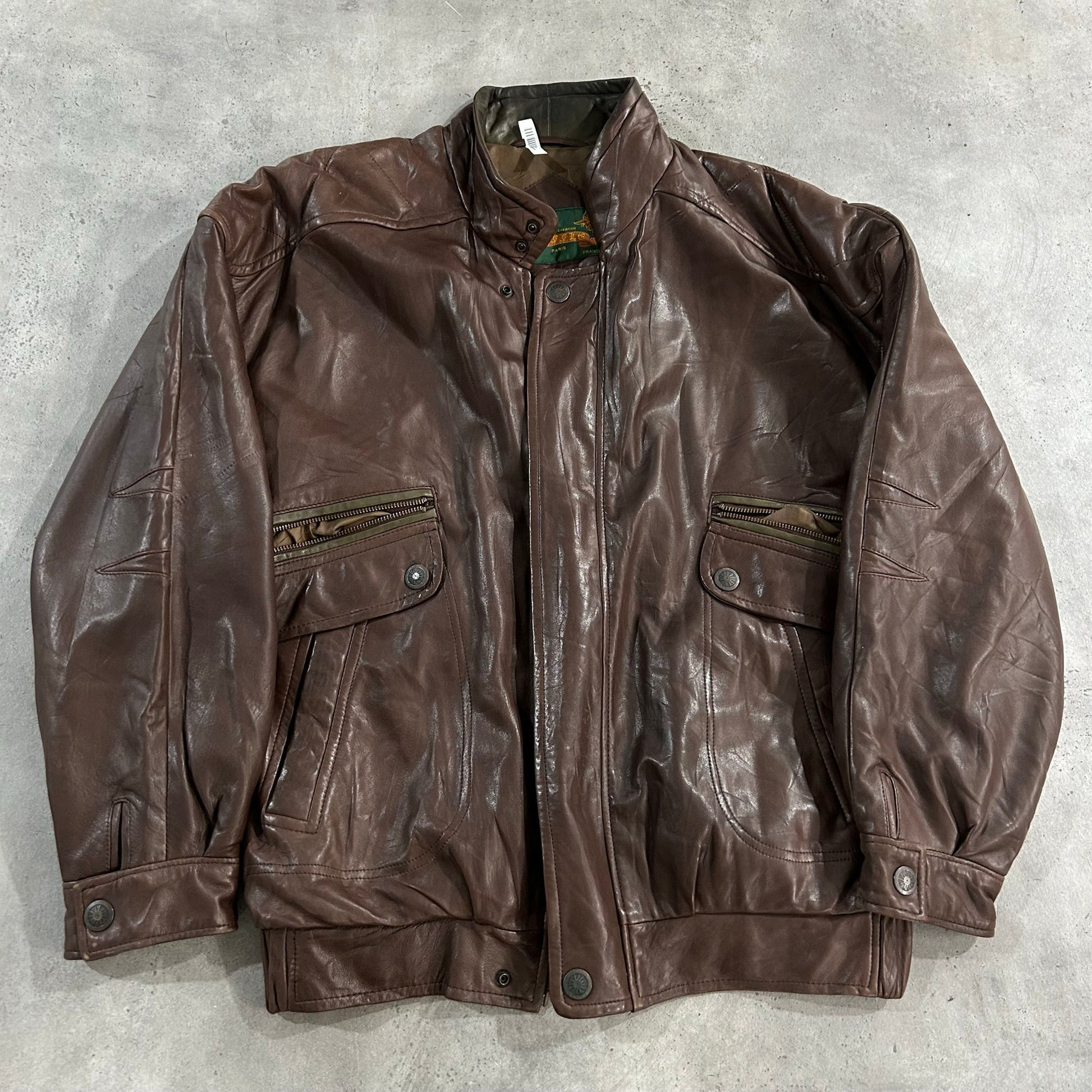 Vintage 70s-90s France Leather Jackets