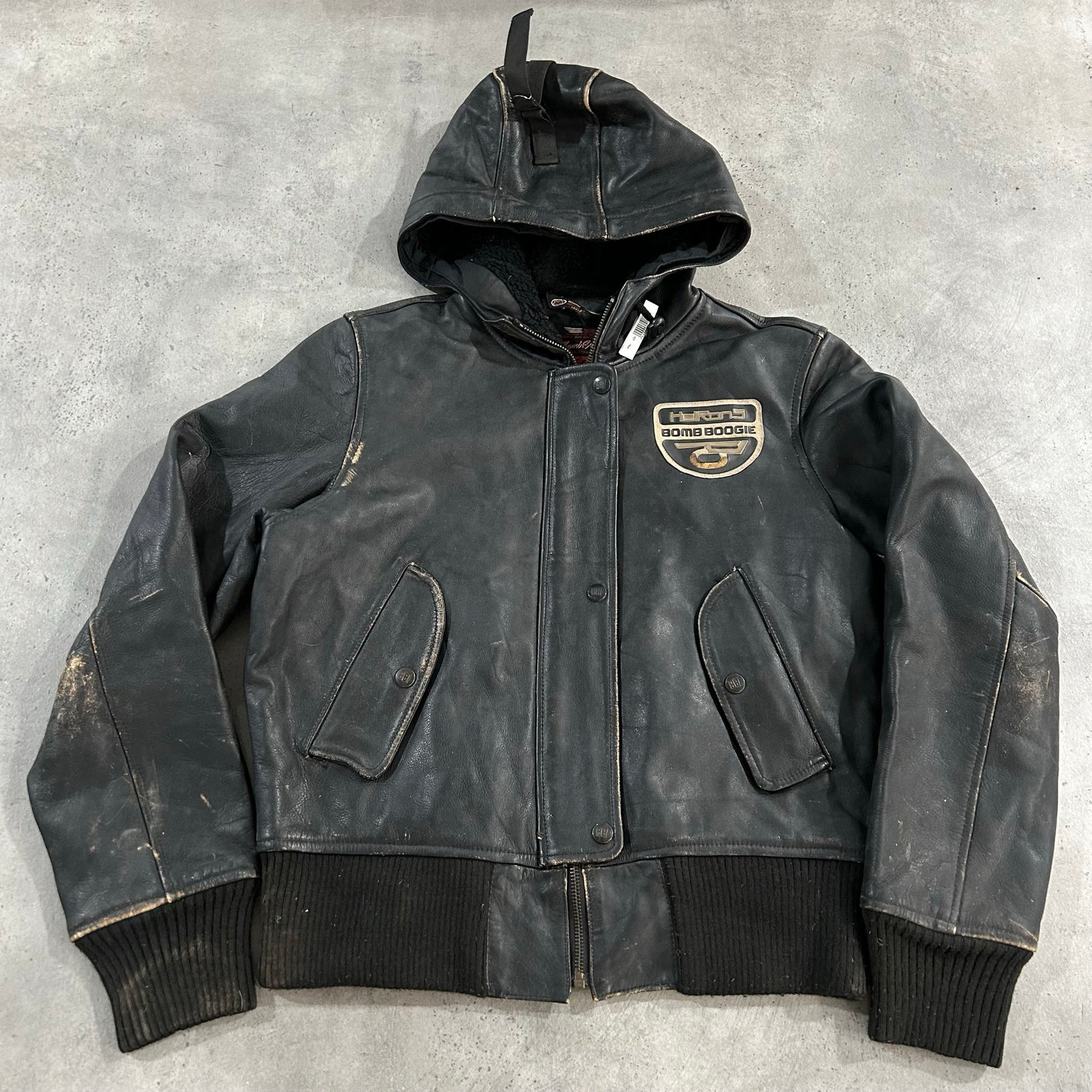 Vintage Italy Military Flight Leather Jackets