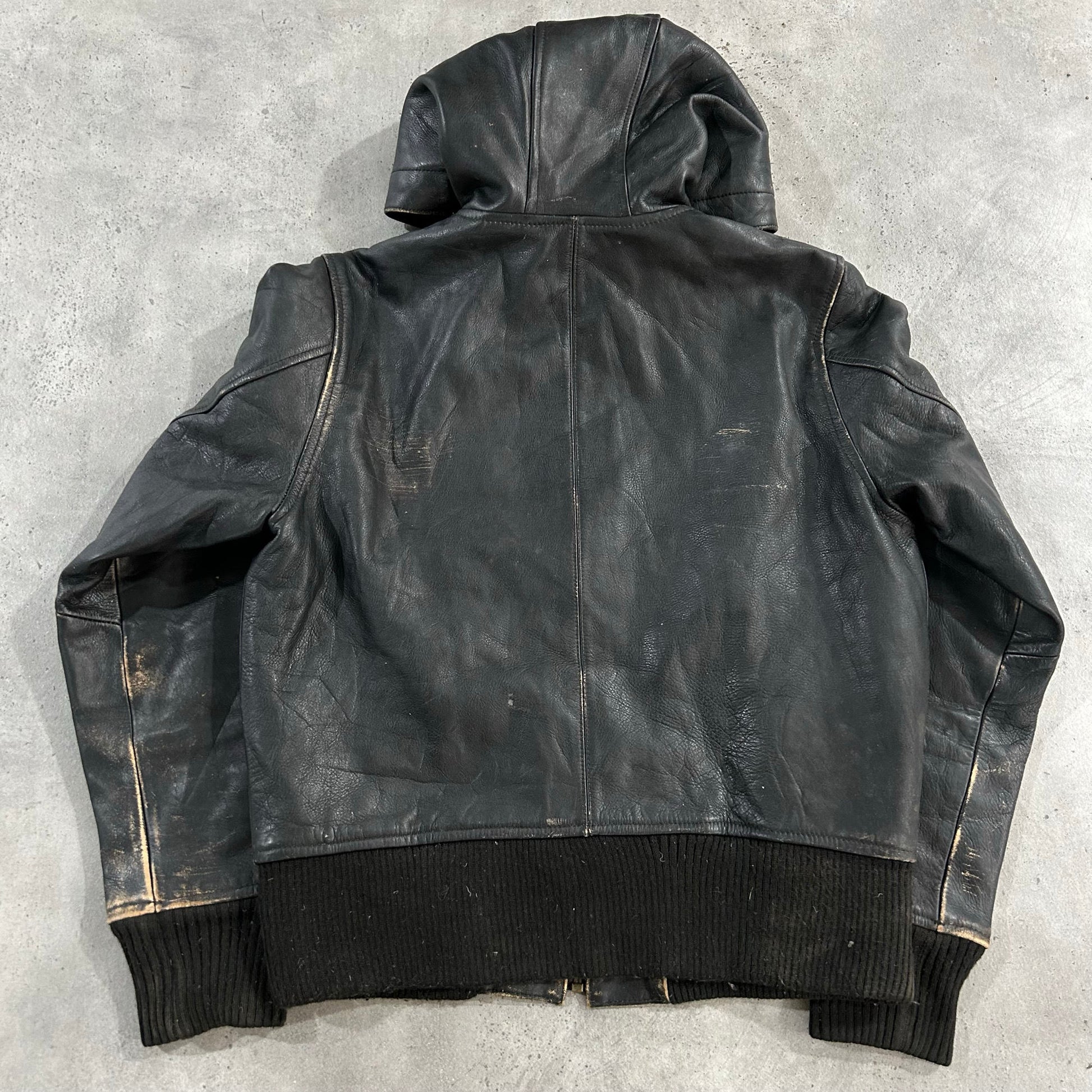 Vintage Italy Military Flight Leather Jackets