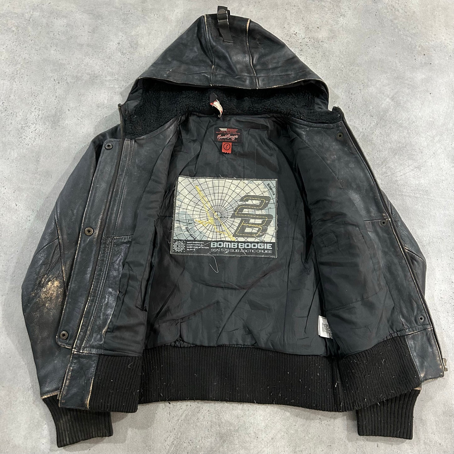 Vintage Italy Military Flight Leather Jackets
