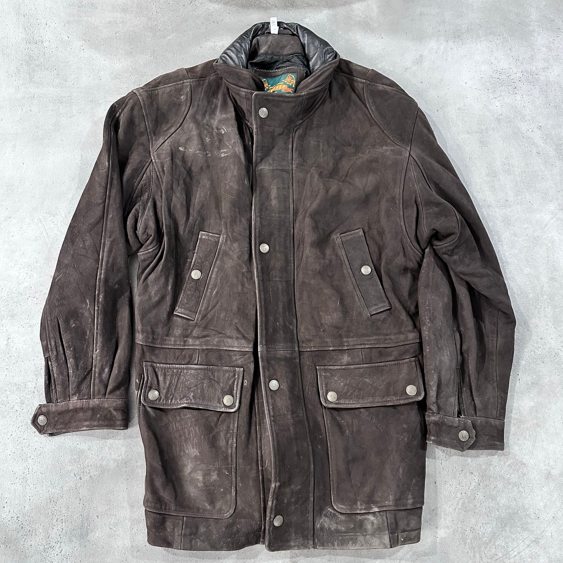 Vintage 70s-90s France Redskins Mid-Length Leather Jackets