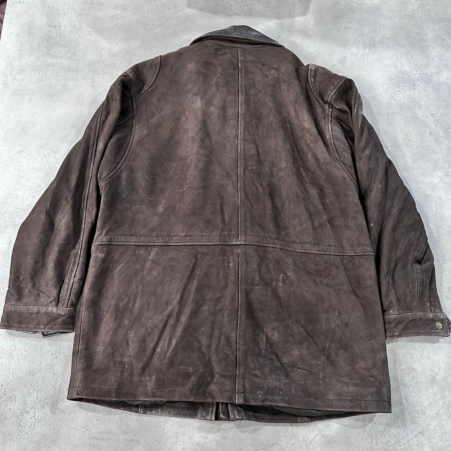 Vintage 70s-90s France Redskins Mid-Length Leather Jackets