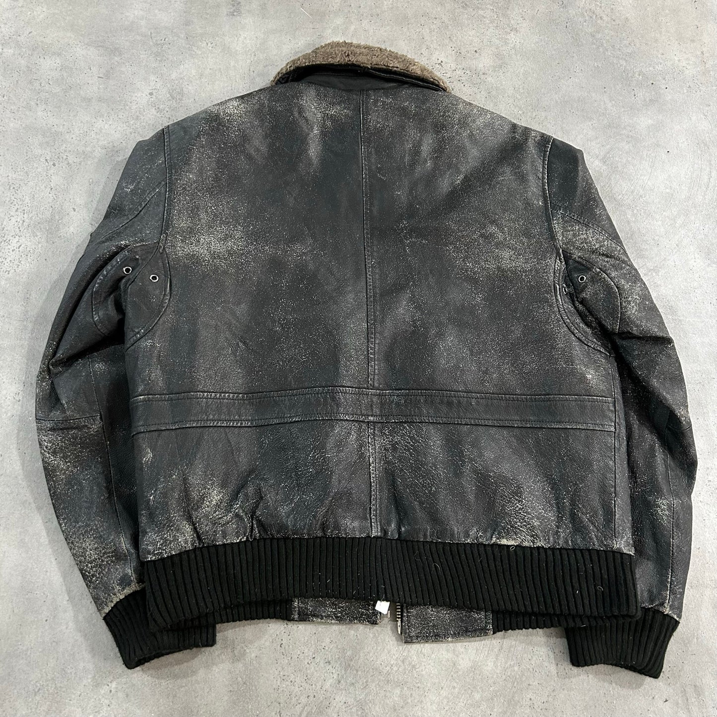 Vintage 70s-90s Military Flight Leather Jackets