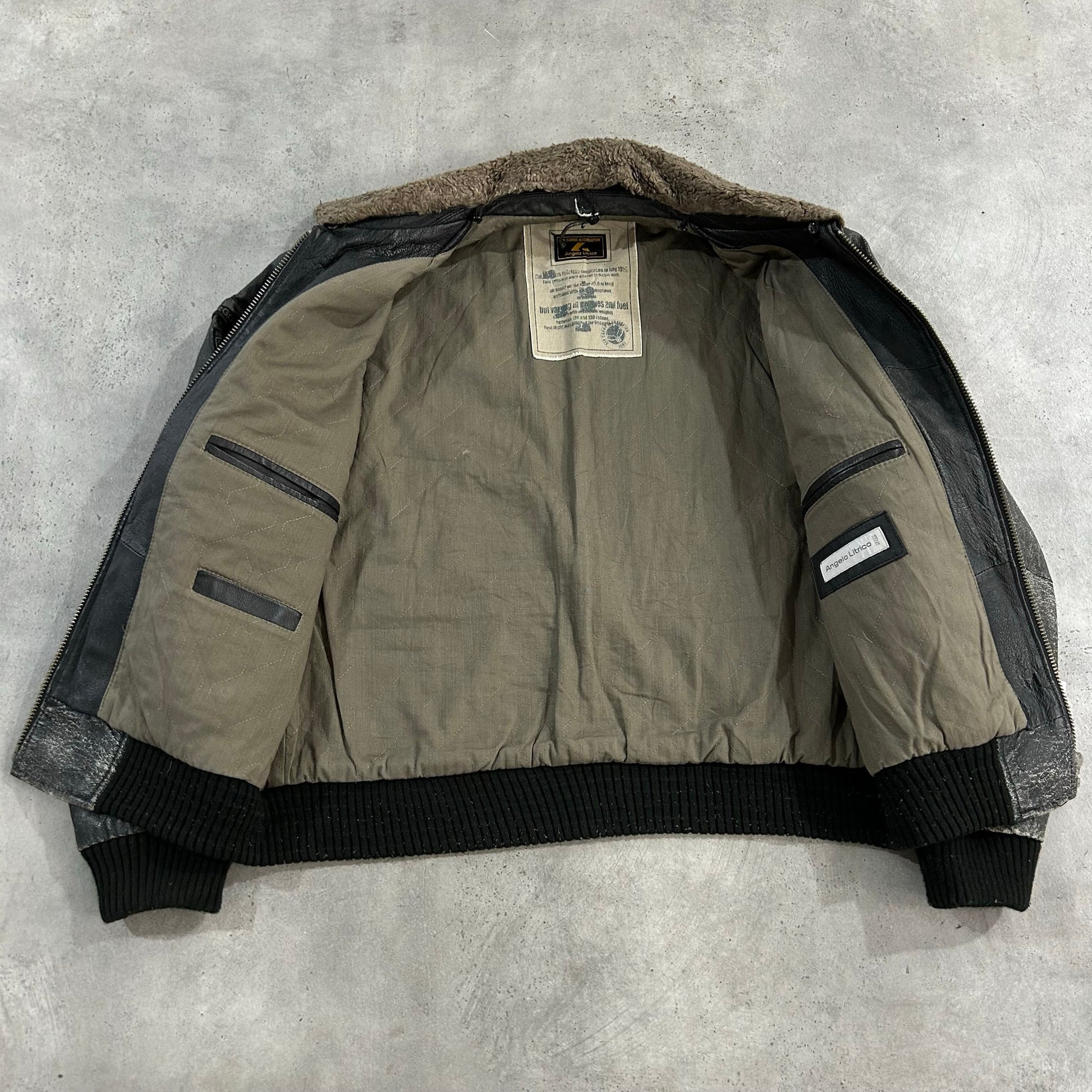 Vintage 70s-90s Military Flight Leather Jackets
