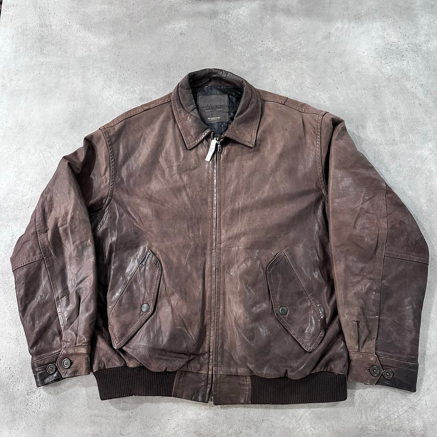 Vintage McGREGOR Retro Leather Jackets