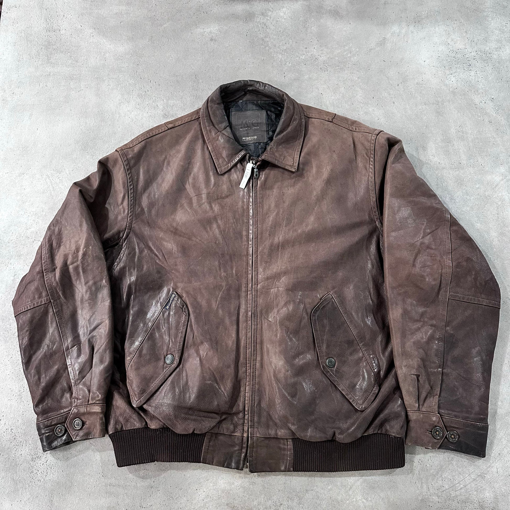 Vintage McGREGOR Retro Leather Jackets