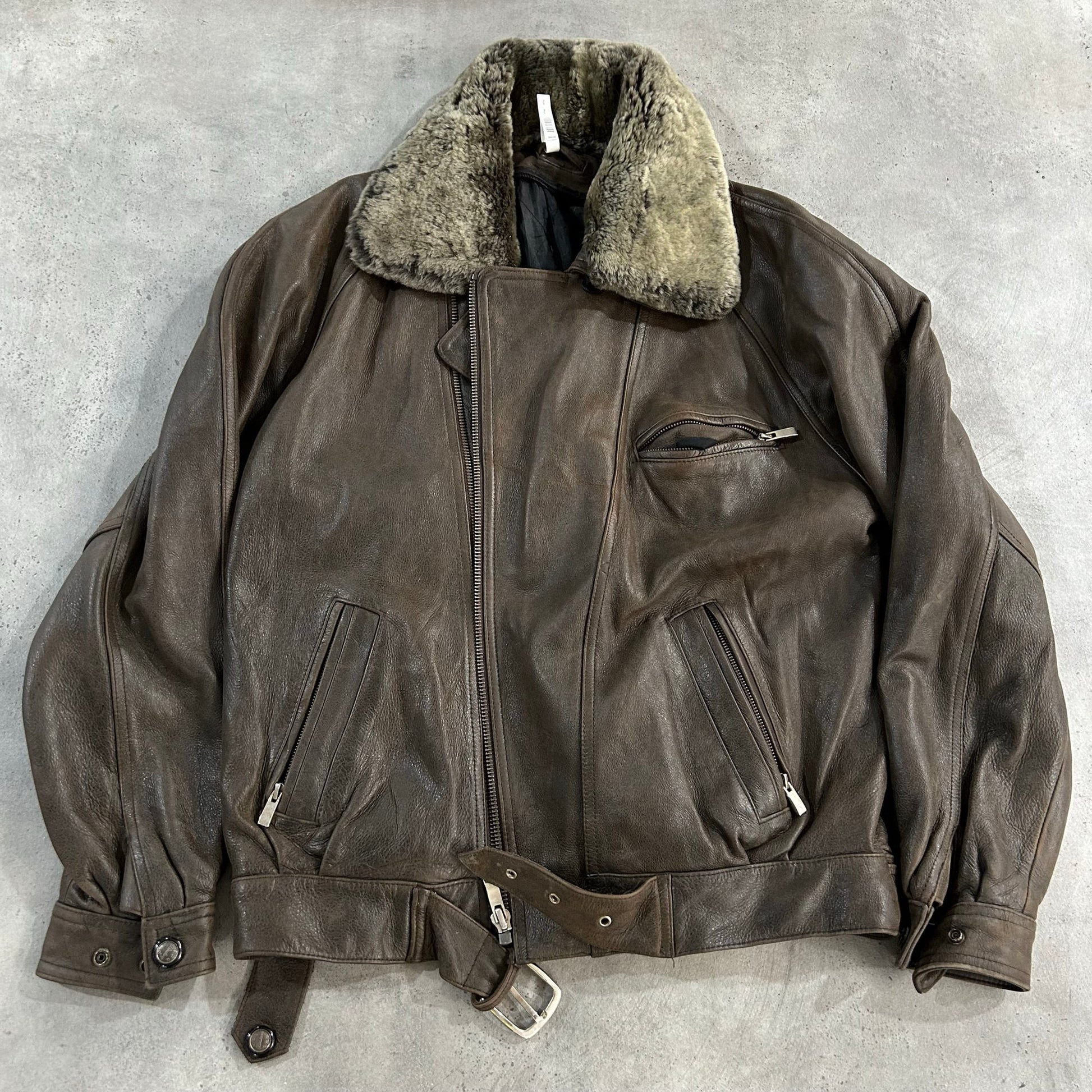 Vintage 70s-90s Double Rider Leather Jackets