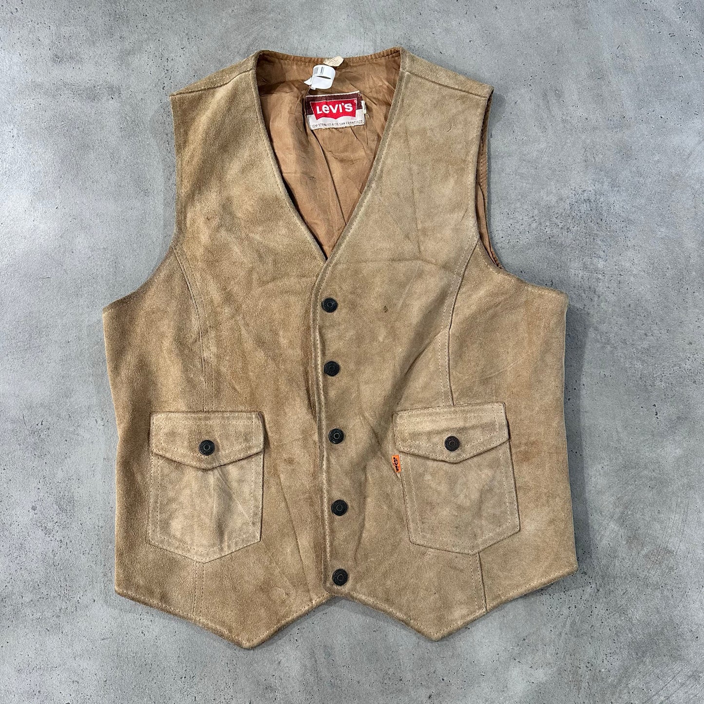Vintage 70s-90s USA Levi's Workwear Vests