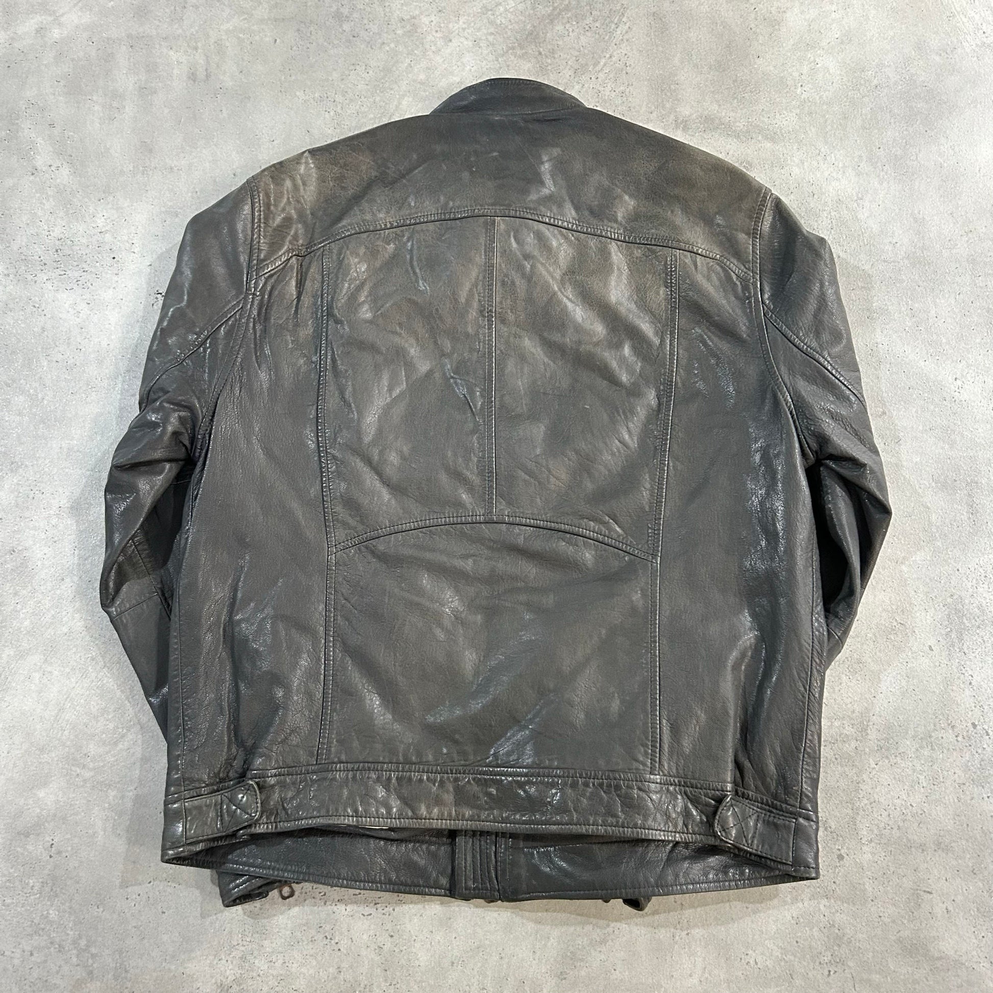 Vintage Timberland Retro Motorcycle Leather Jackets