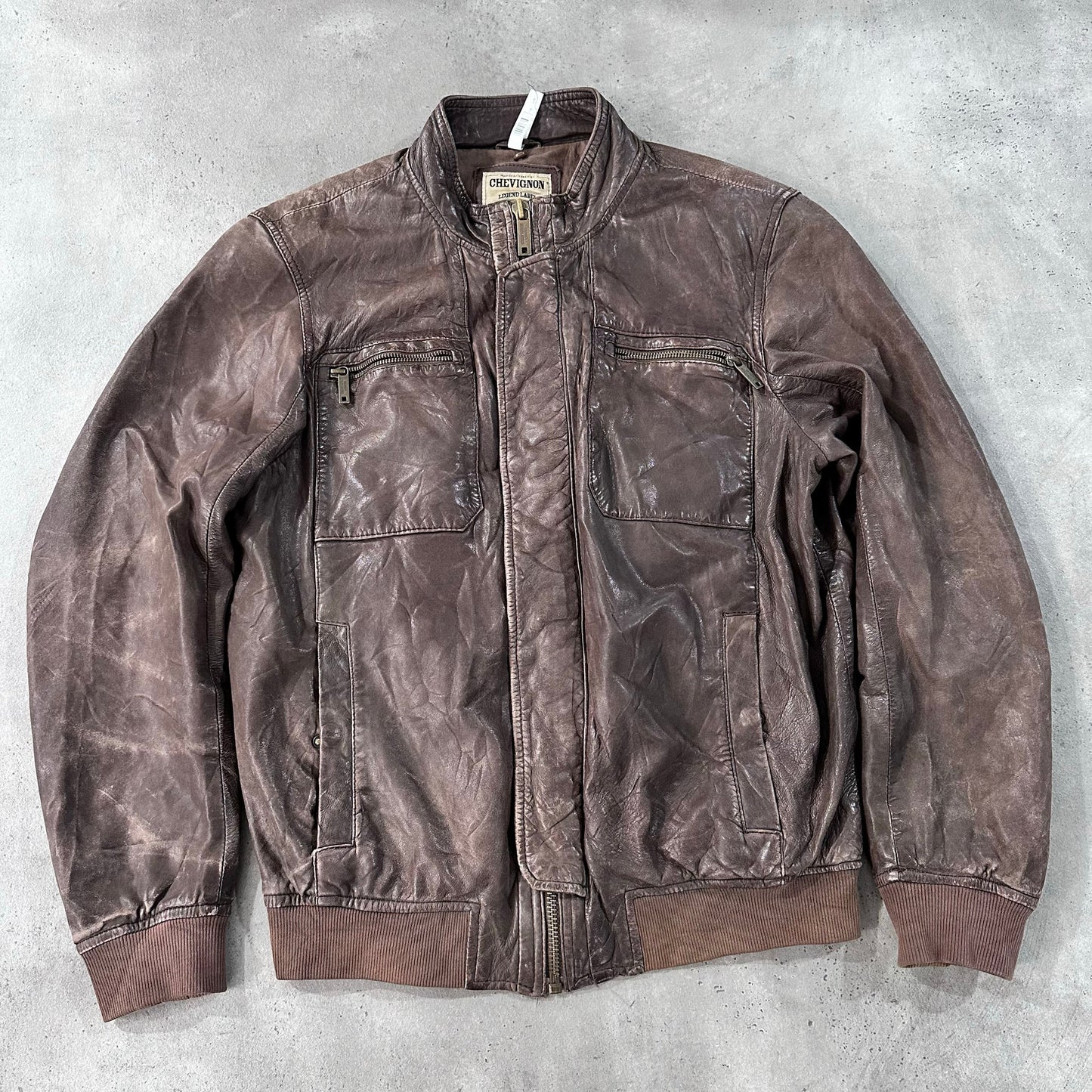 Vintage 70s-90s Chevignon Leather Jackets