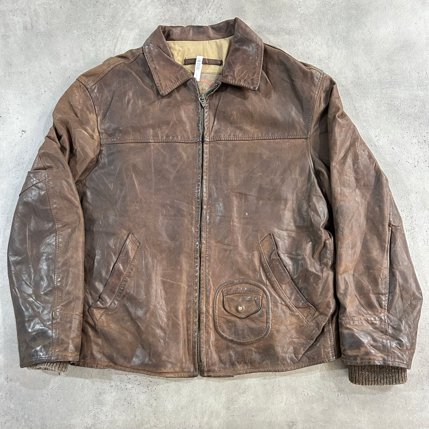 Vintage 70s-90s Italy Flight Leather Jackets