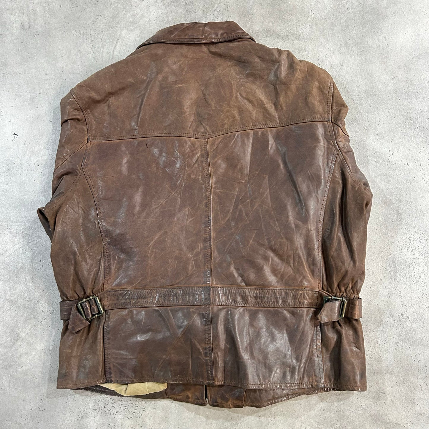 Vintage 70s-90s Italy Flight Leather Jackets