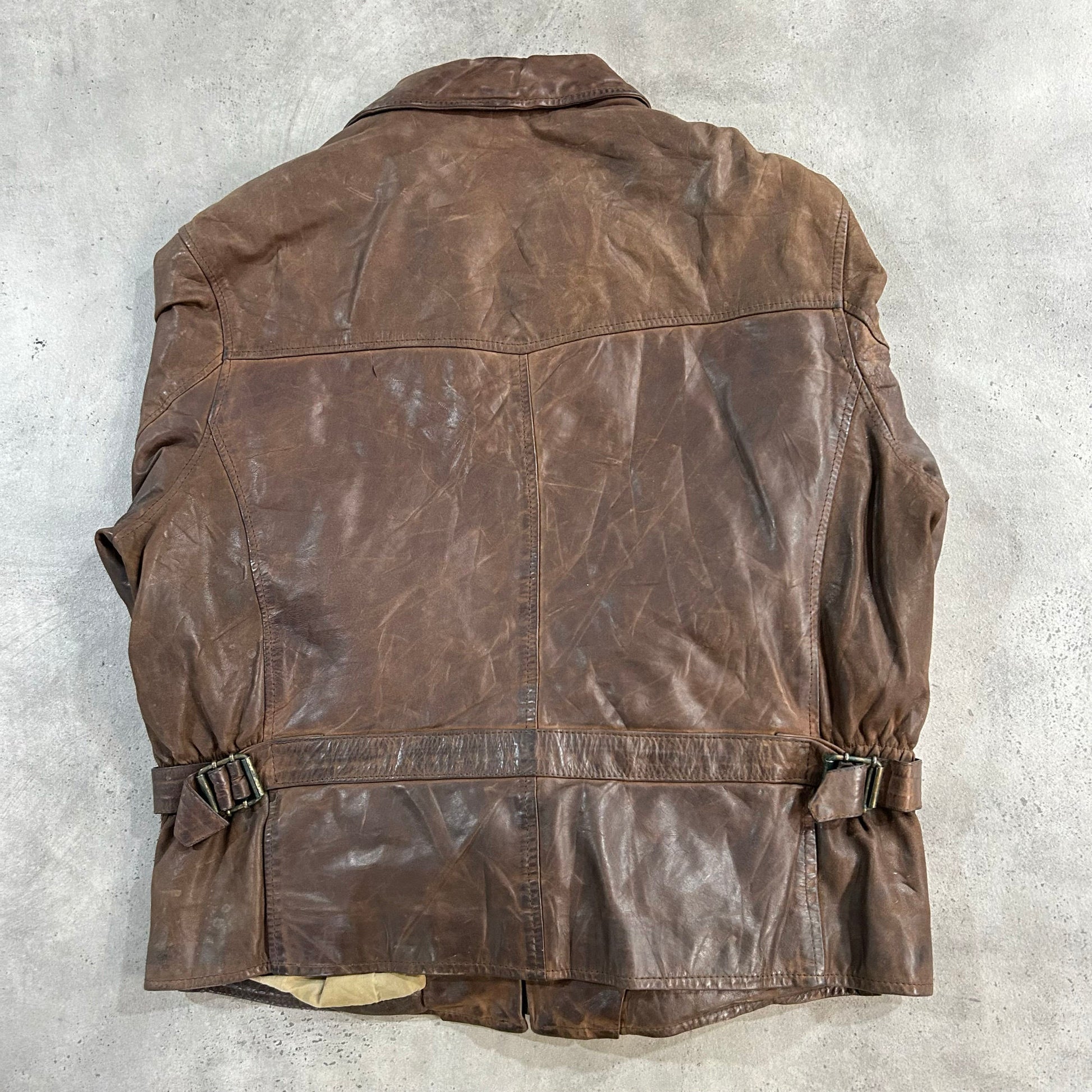 Vintage 70s-90s Italy Flight Leather Jackets