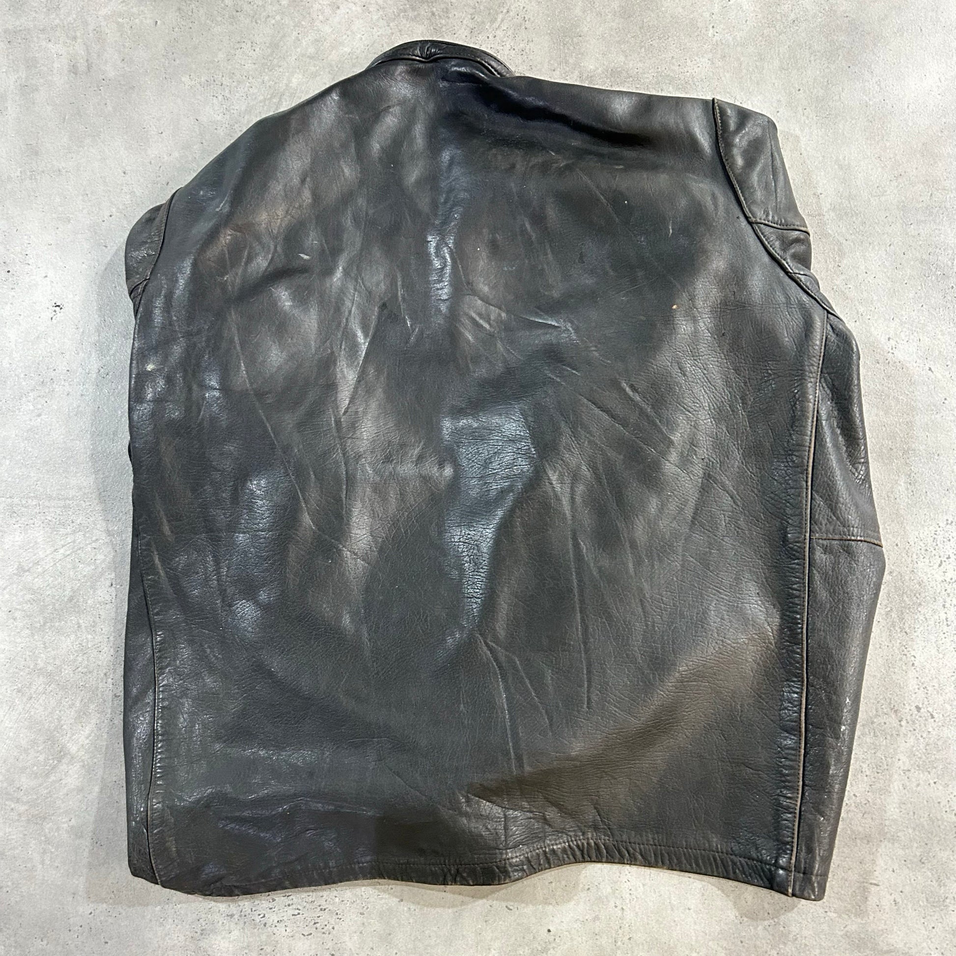 Vintage 50s-60s Sweden Military Leather Jackets