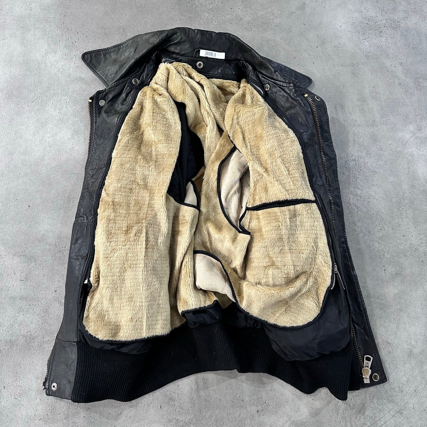 Vintage 70s-90s Germany Military Flight Leather Jackets