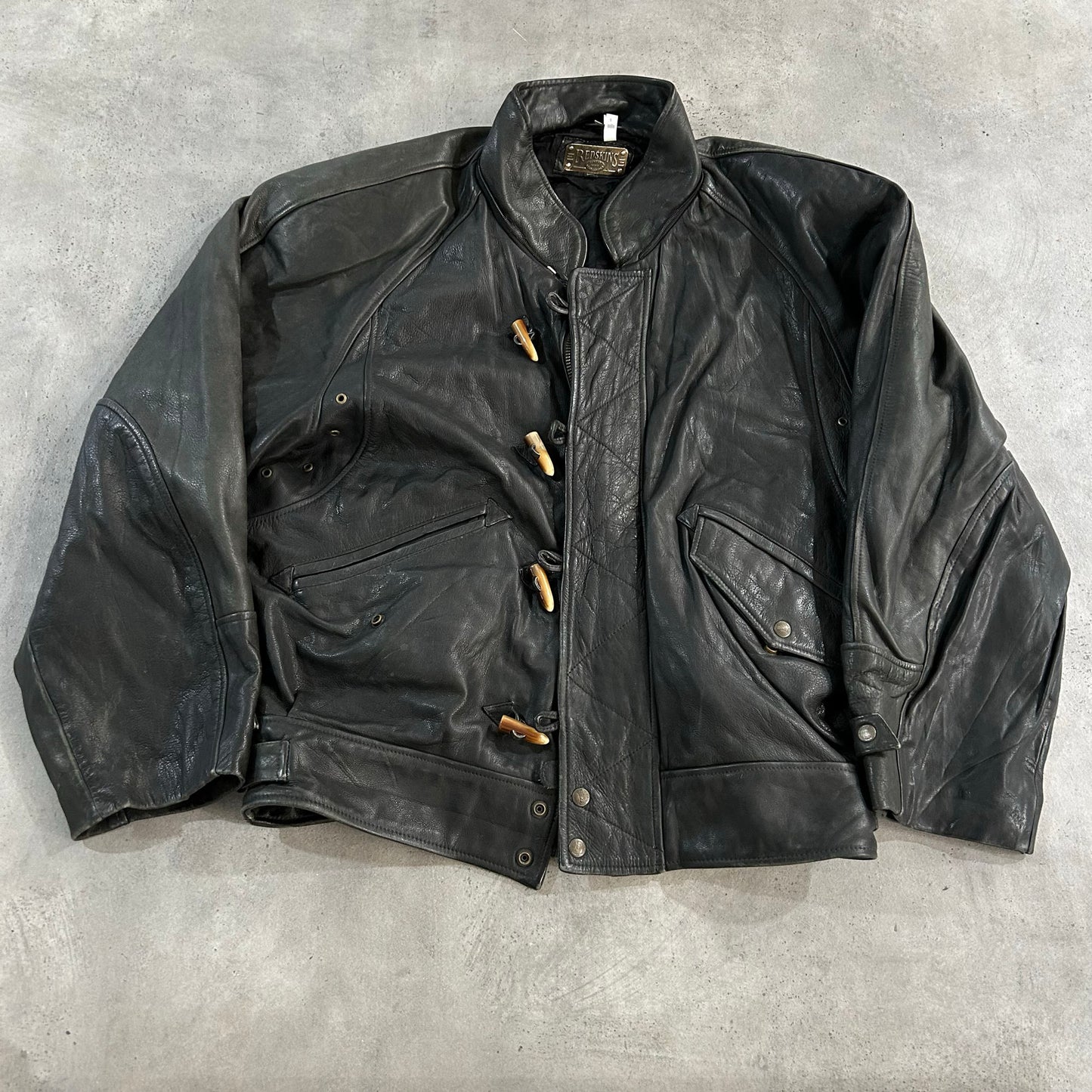 Vintage 70s-90s France Redskins Leather Jackets