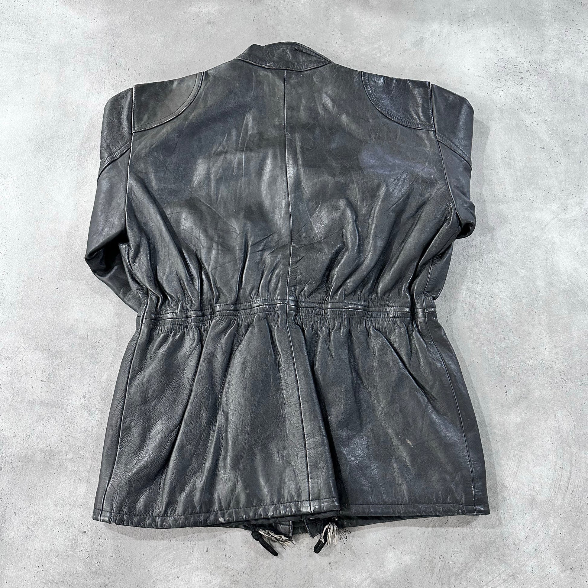 Vintage 70s-90s France Mid-Length Leather Jackets