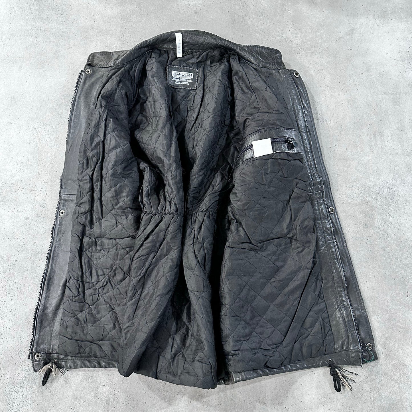 Vintage 70s-90s France Mid-Length Leather Jackets