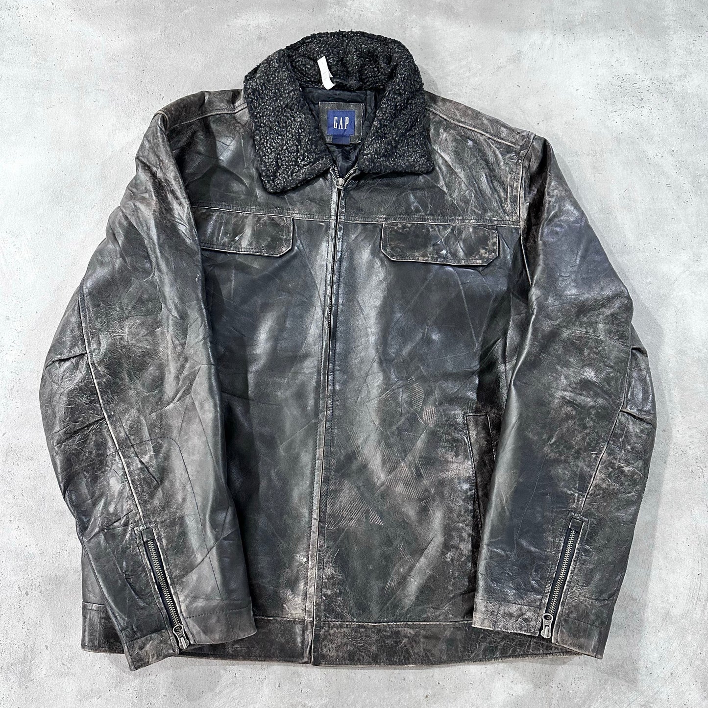 Vintage Gap Retro Leather Jackets