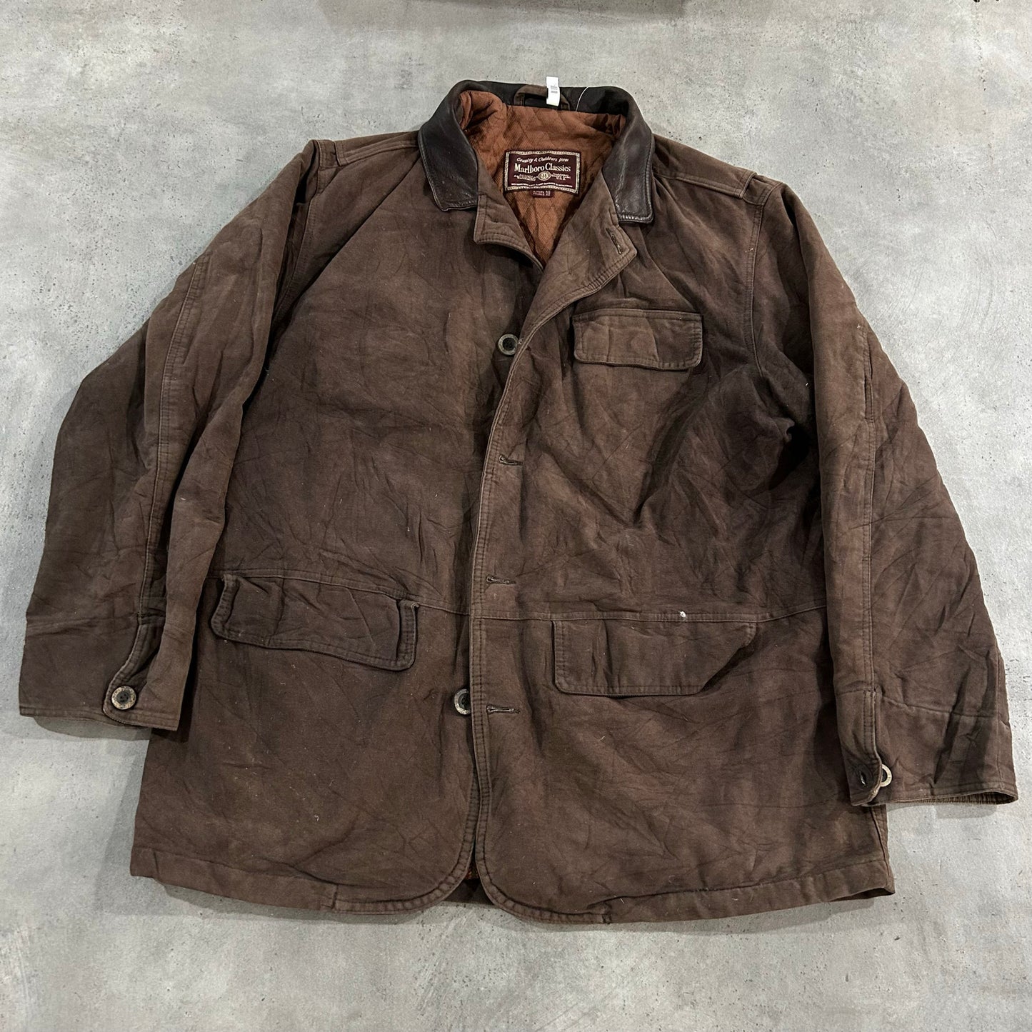 Vintage 70s-90s Marlboro Workwear Barn Coats