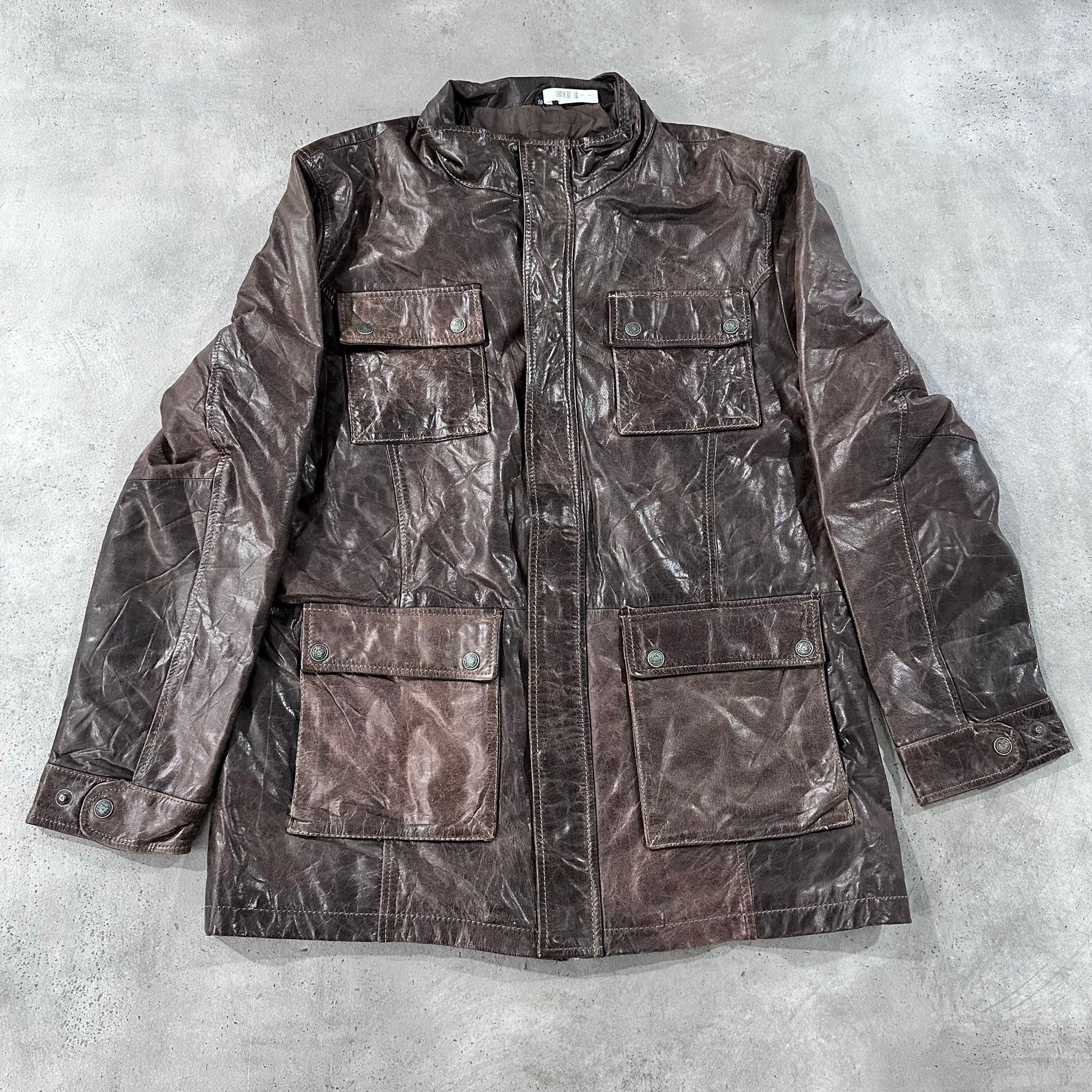 Vintage Mid-Length Leather Jackets