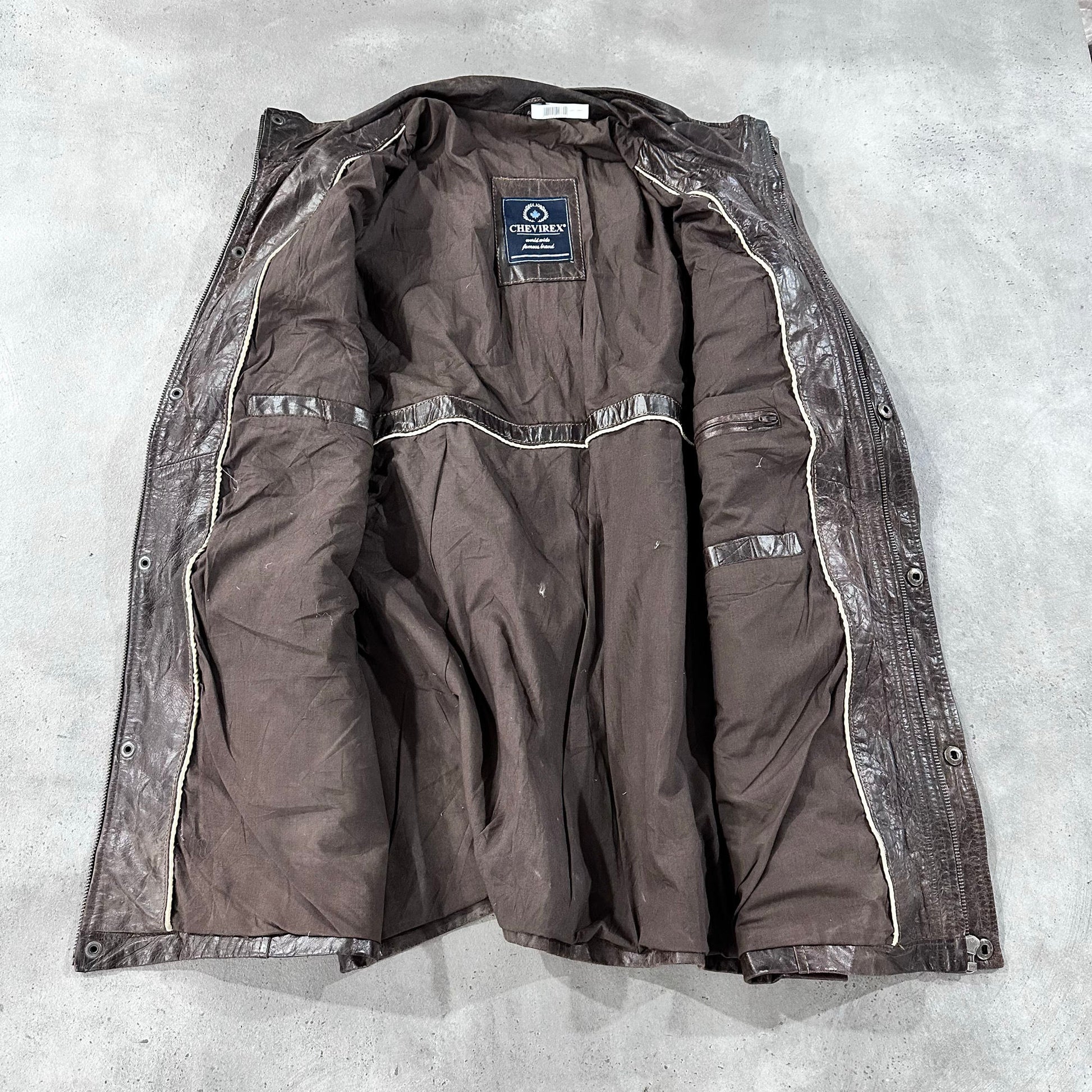 Vintage Mid-Length Leather Jackets