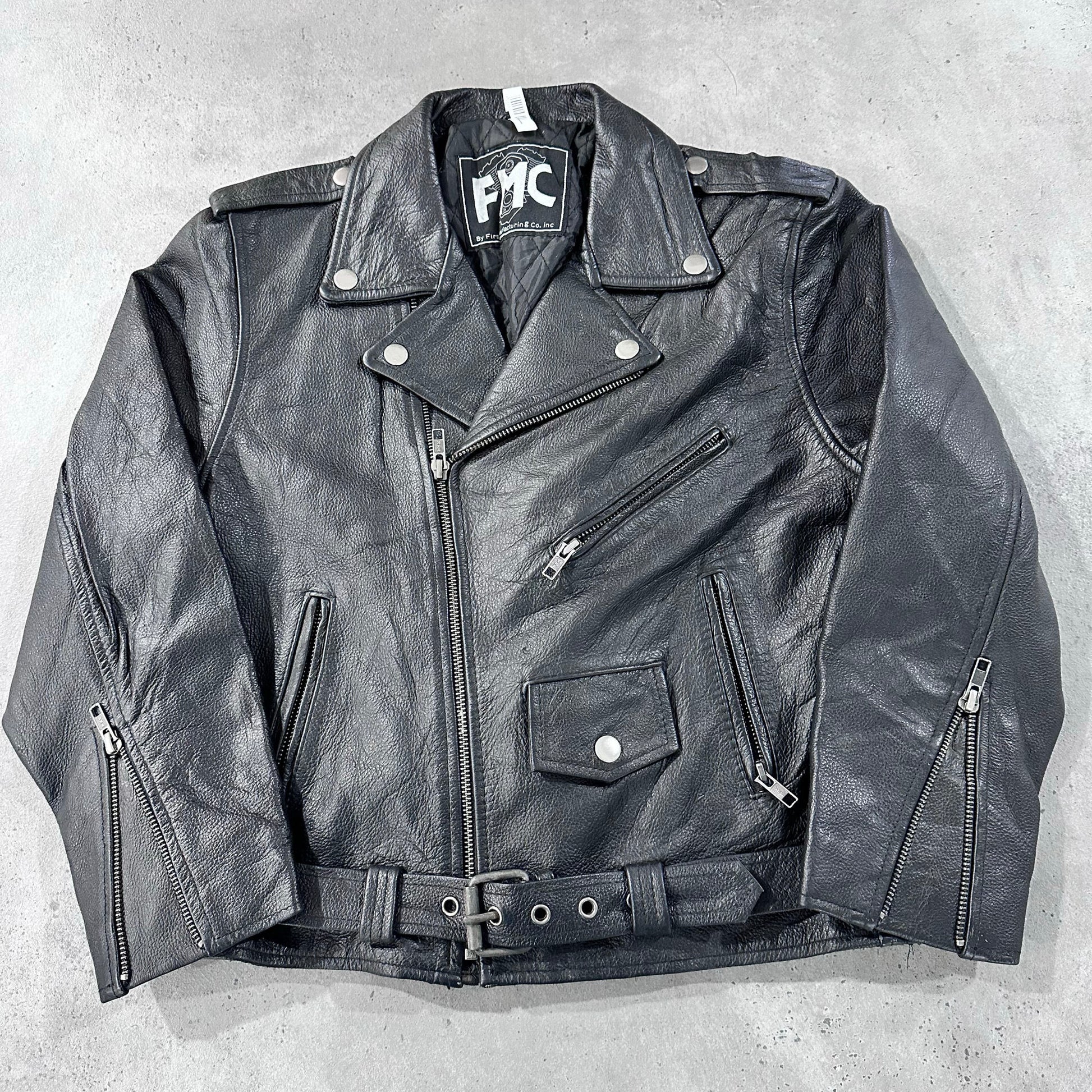 Vintage 70s-90s Double Rider Leather Jackets