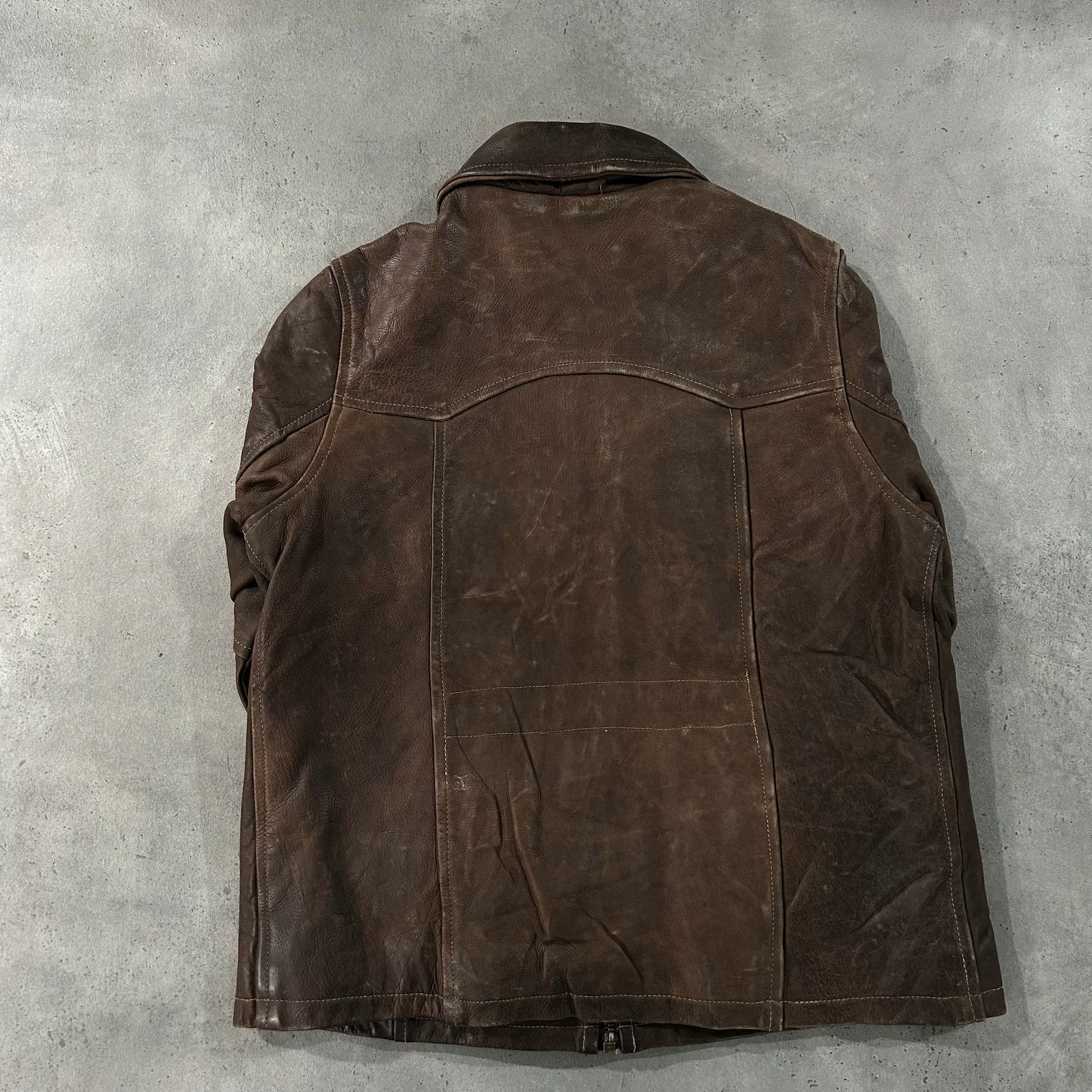 Vintage 70s-90s France Redskins Retro Leather Jackets