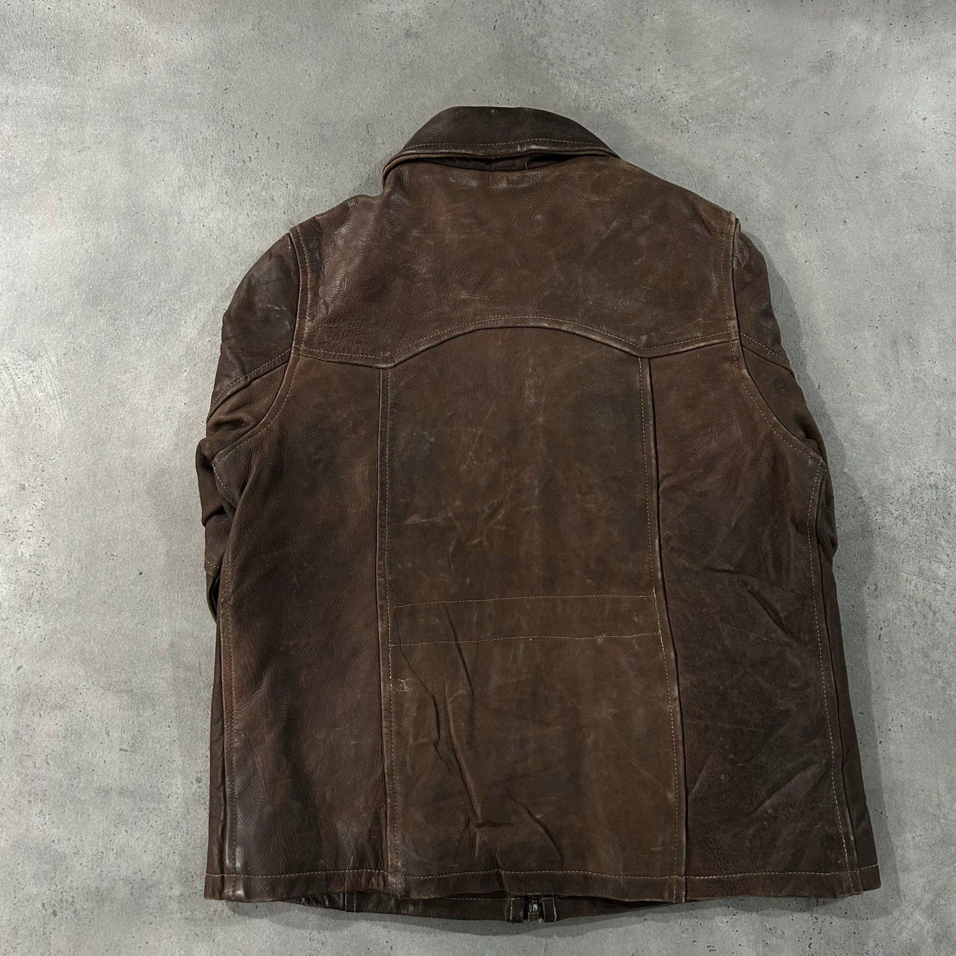 Vintage 70s-90s France Redskins Retro Leather Jackets
