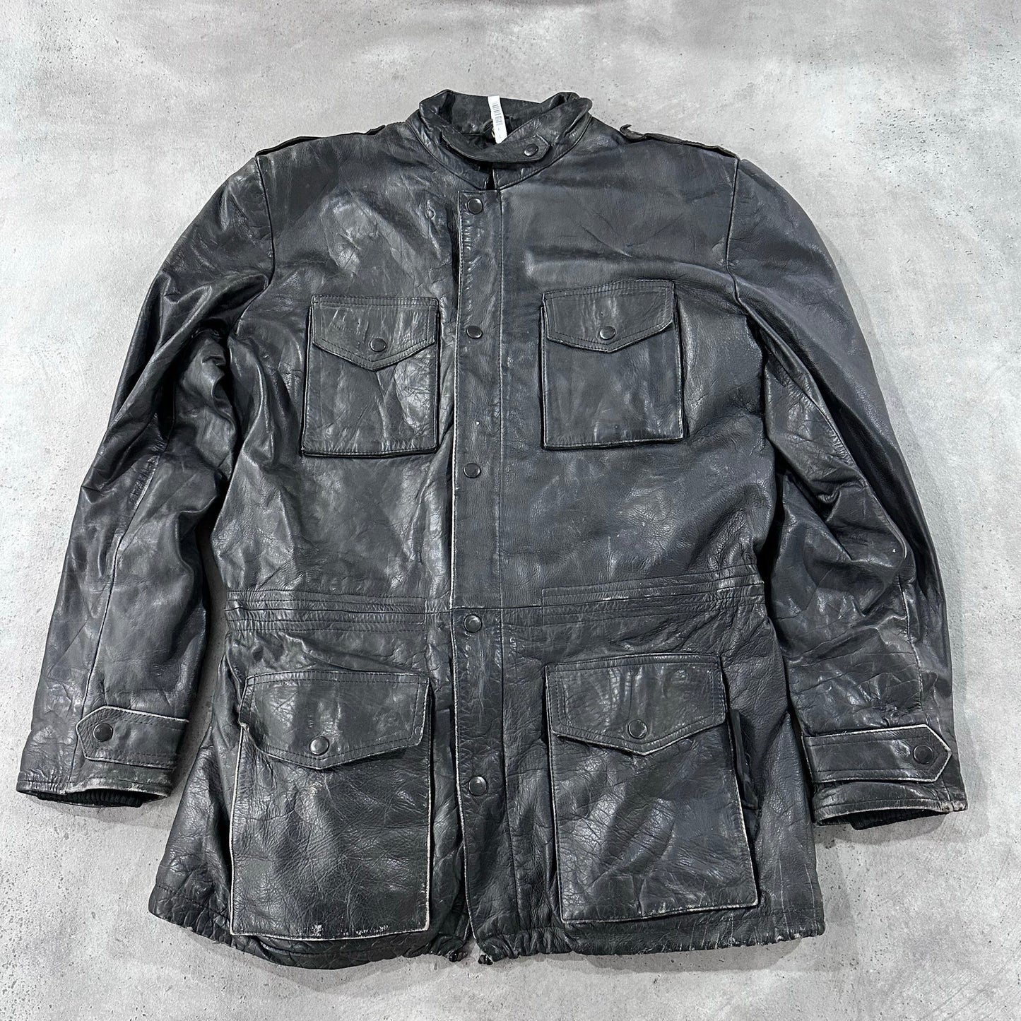 Vintage 70s-90s Retro Mid-Length Leather Jackets