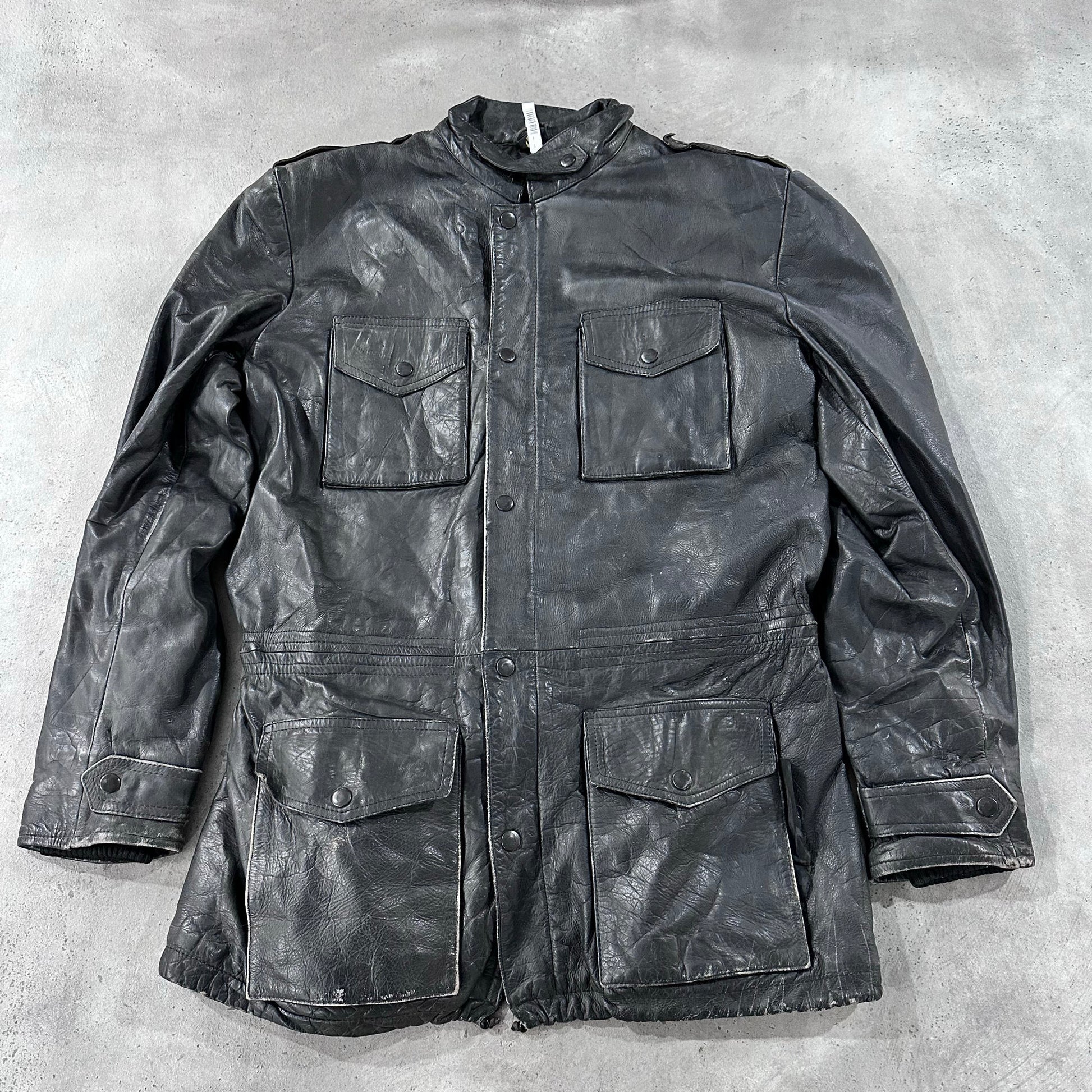 Vintage 70s-90s Retro Mid-Length Leather Jackets