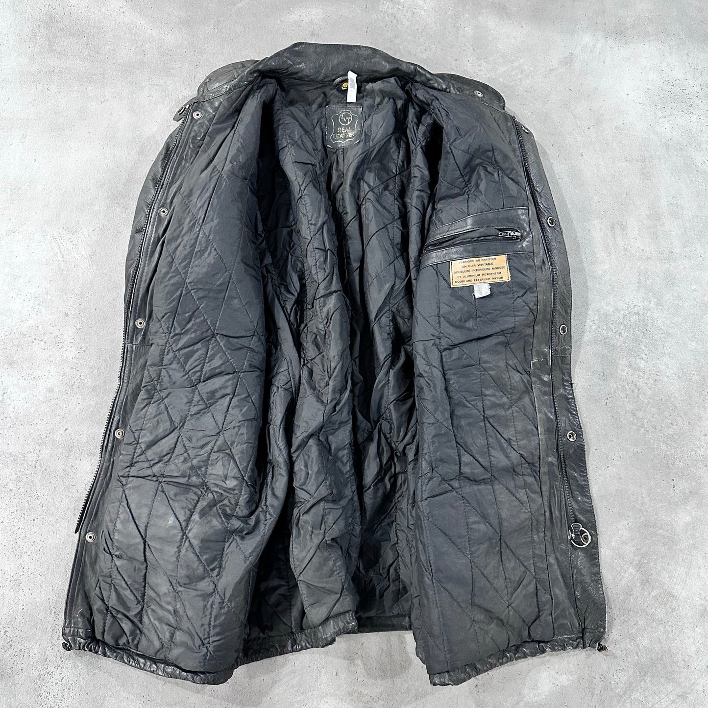Vintage 70s-90s Retro Mid-Length Leather Jackets