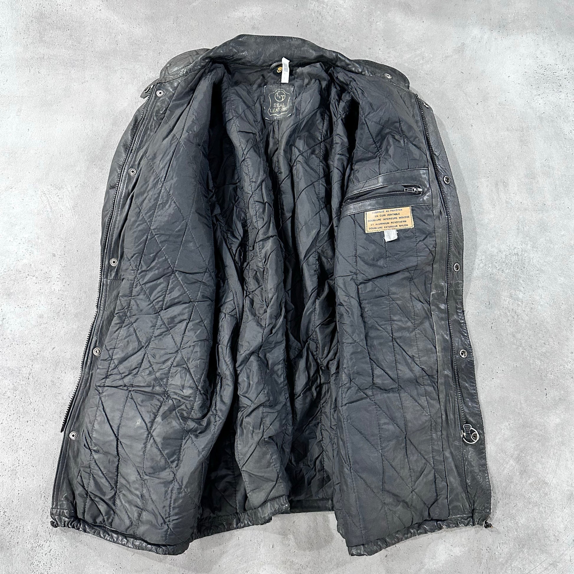 Vintage 70s-90s Retro Mid-Length Leather Jackets