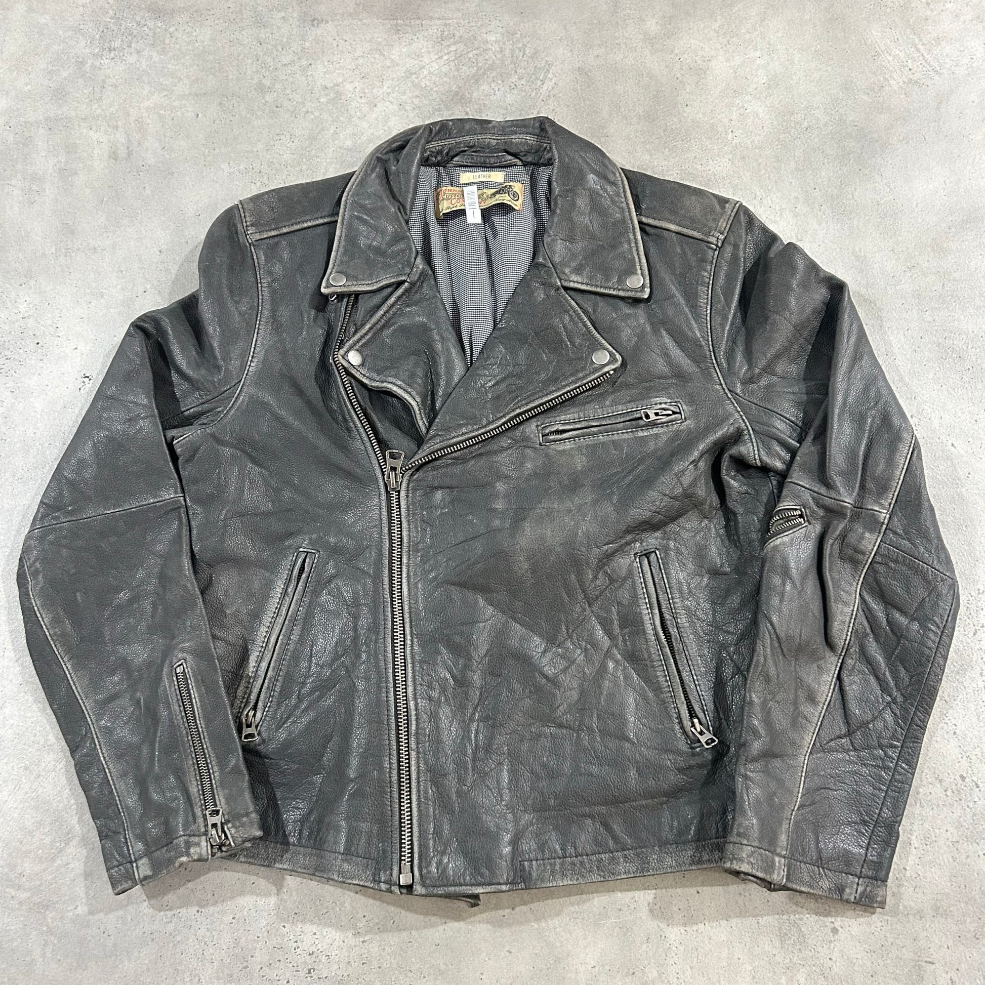 Vintage Retro Double Rider Leather Jackets