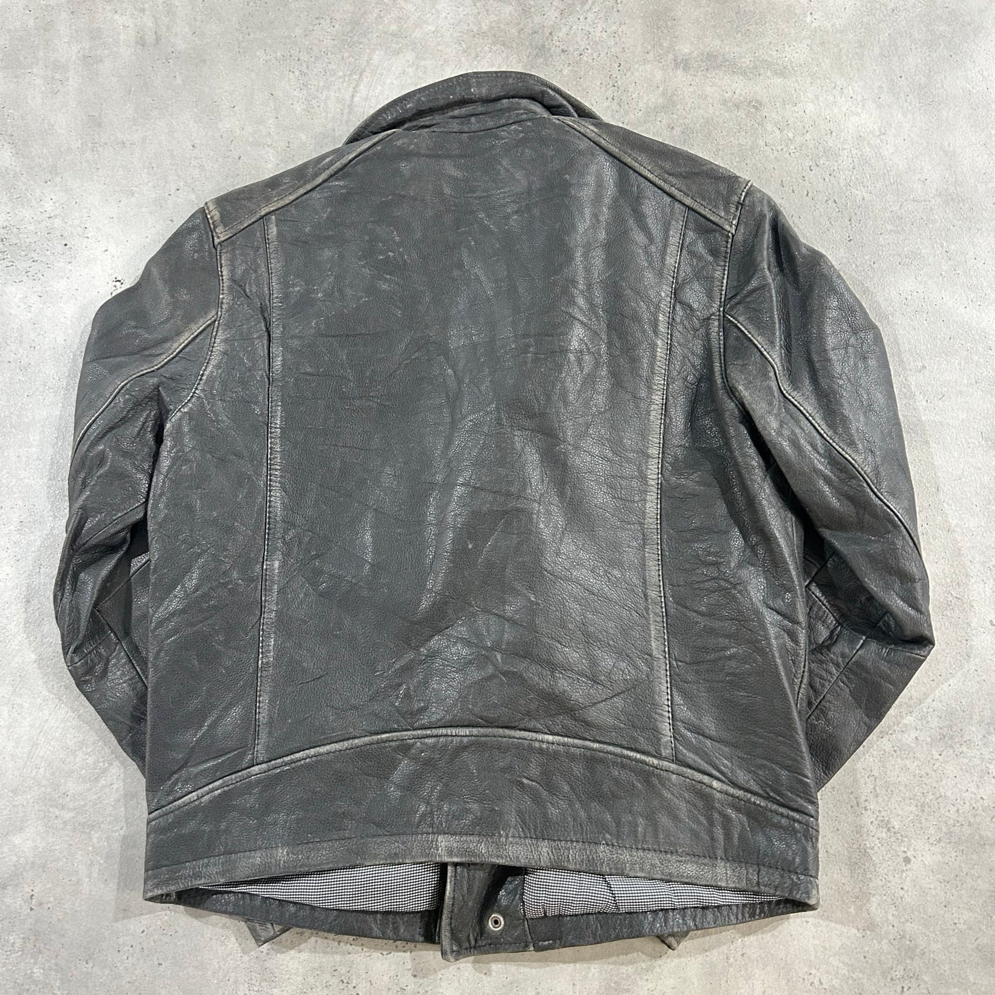 Vintage Retro Double Rider Leather Jackets