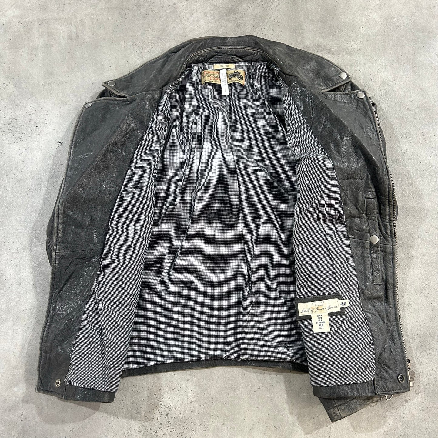 Vintage Retro Double Rider Leather Jackets