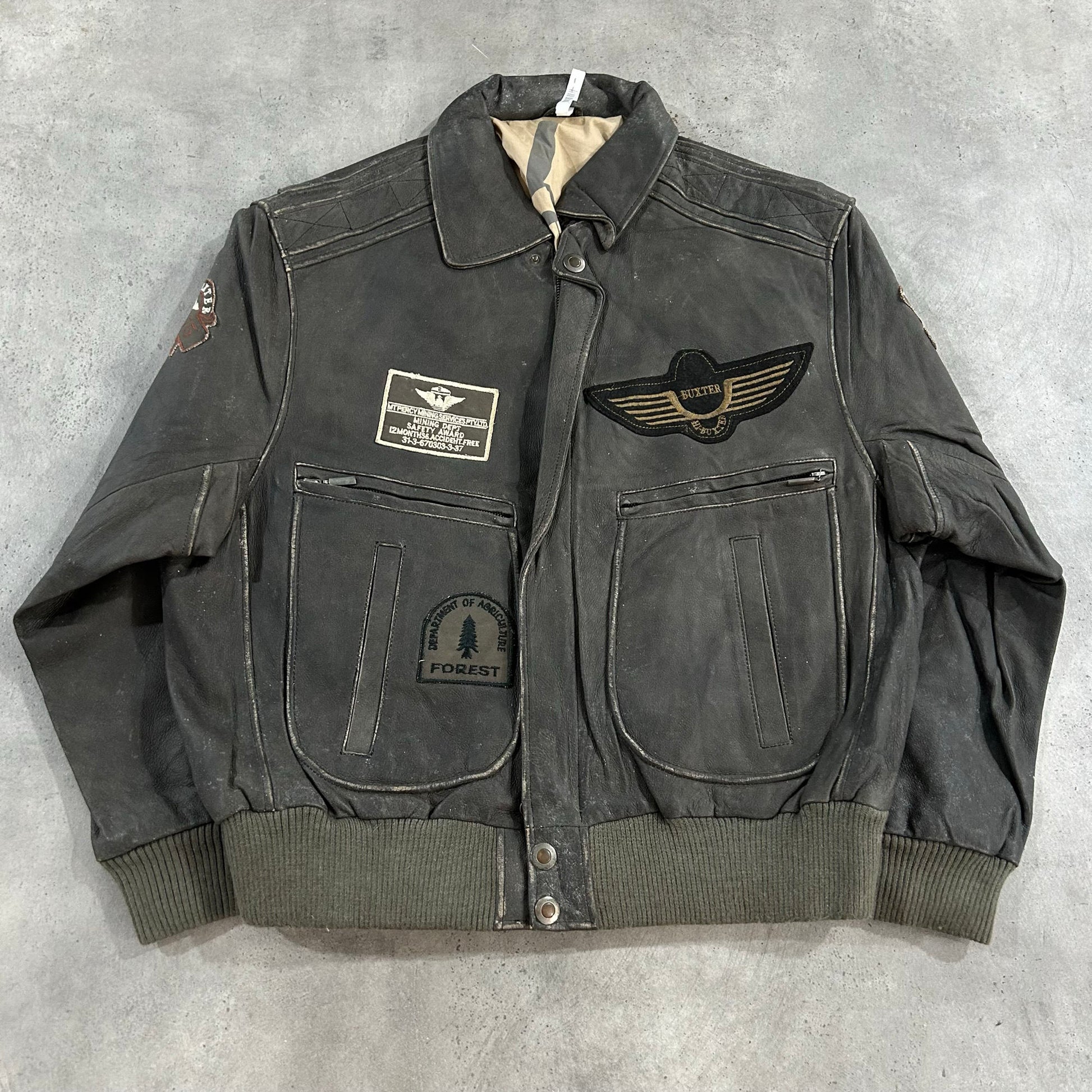 Vintage Military Flight Leather Jackets