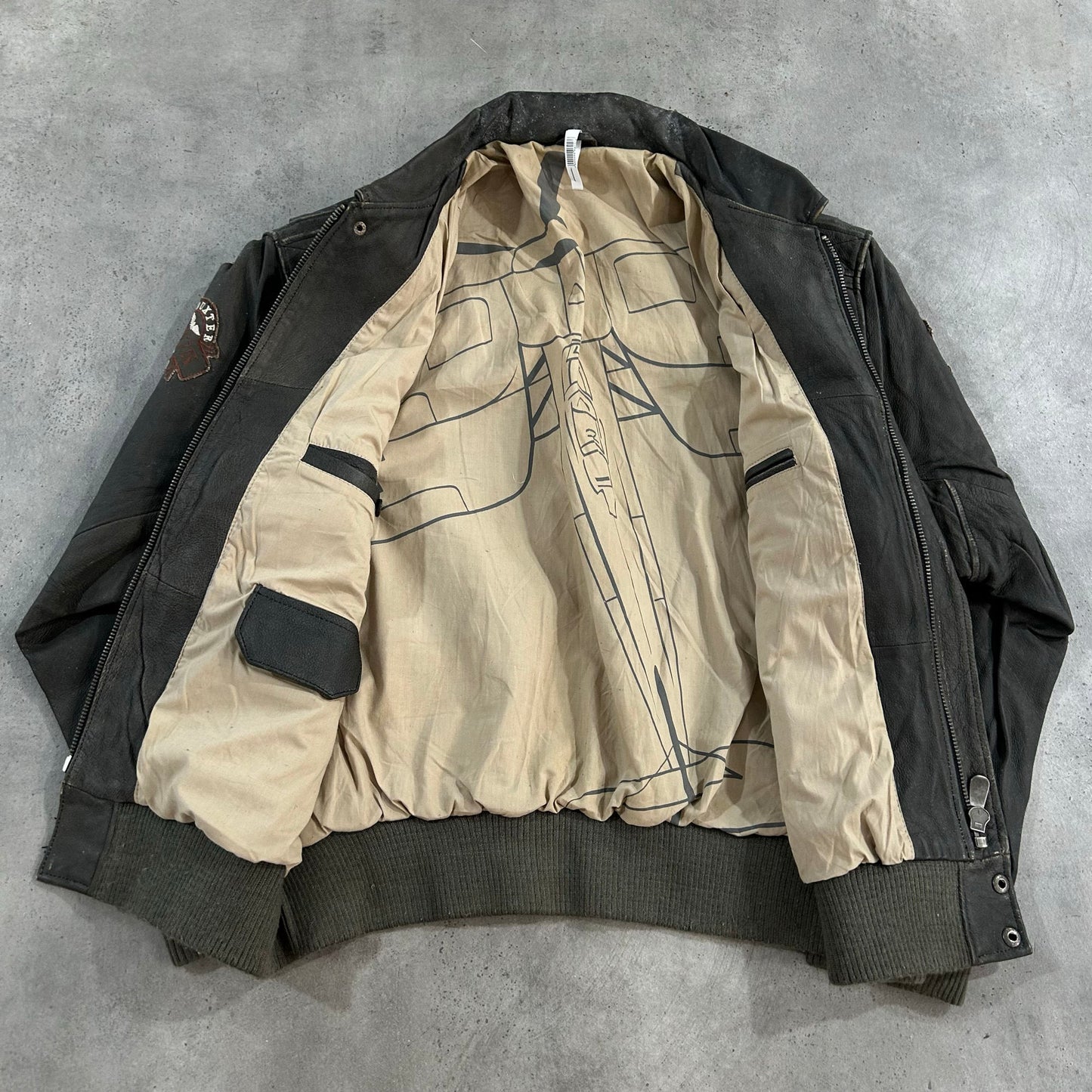 Vintage Military Flight Leather Jackets