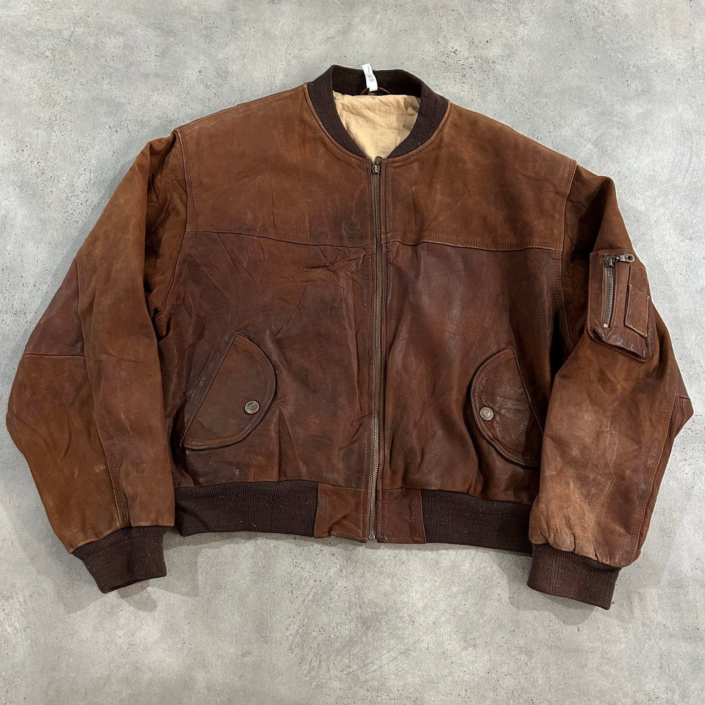 Vintage Military Flight Leather Jackets