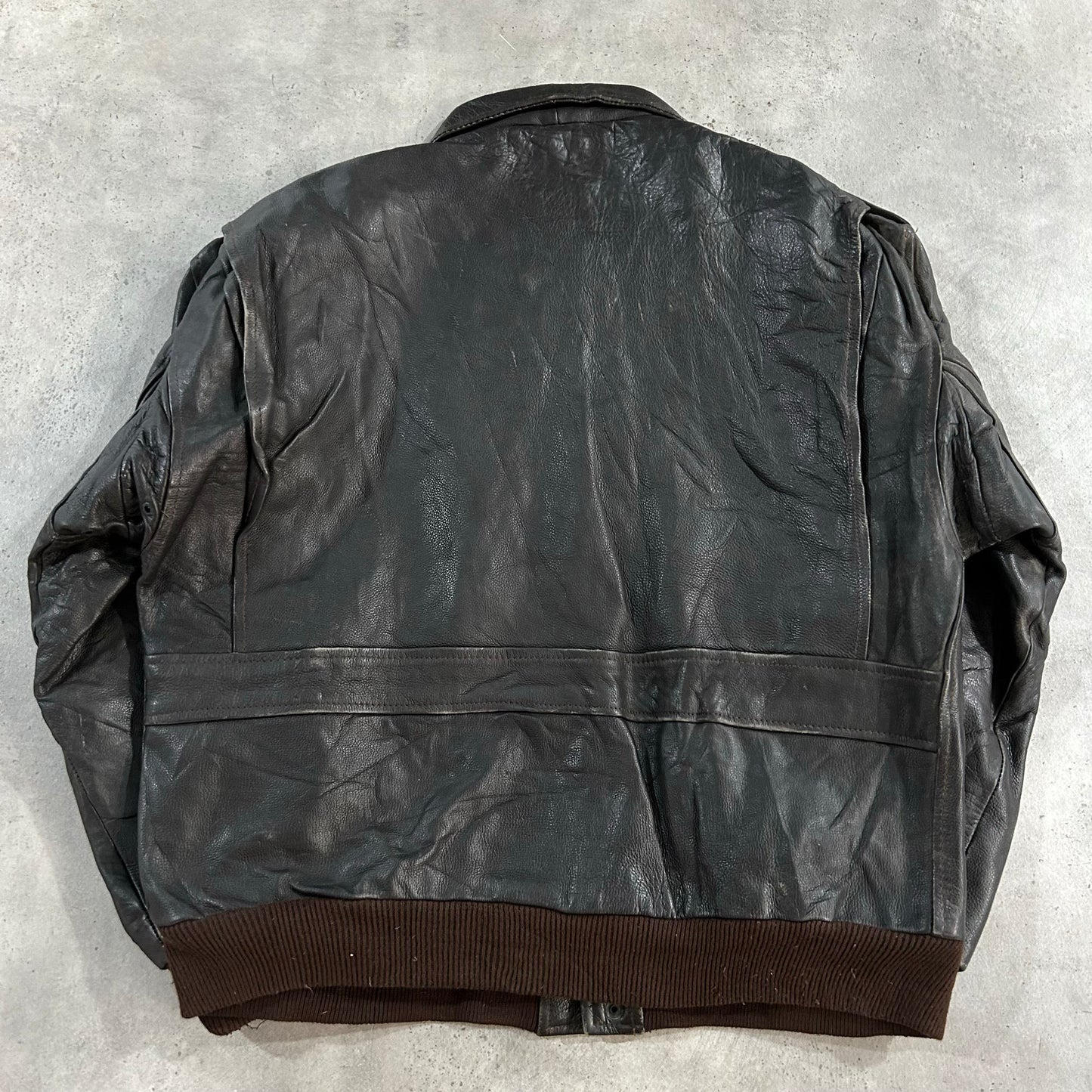 Vintage 70s-90s Military Flight Leather Jackets