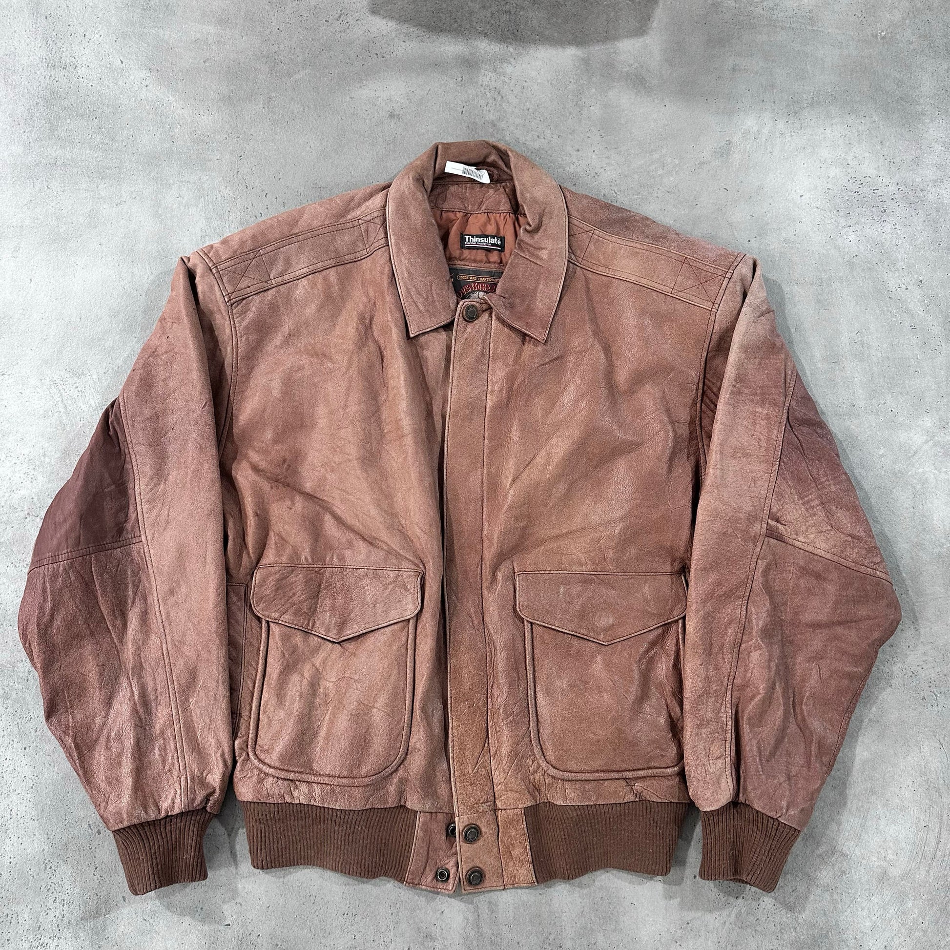Vintage 70s-90s Retro Flight Leather Jackets