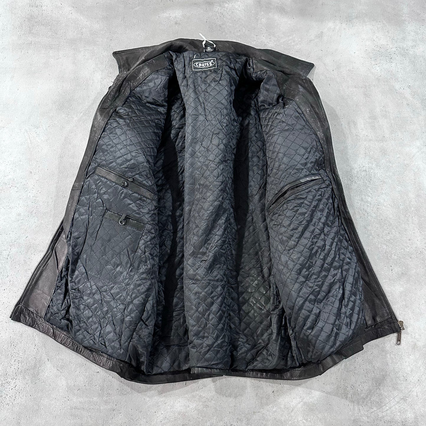 Vintage Retro Mid-Length Leather Jackets
