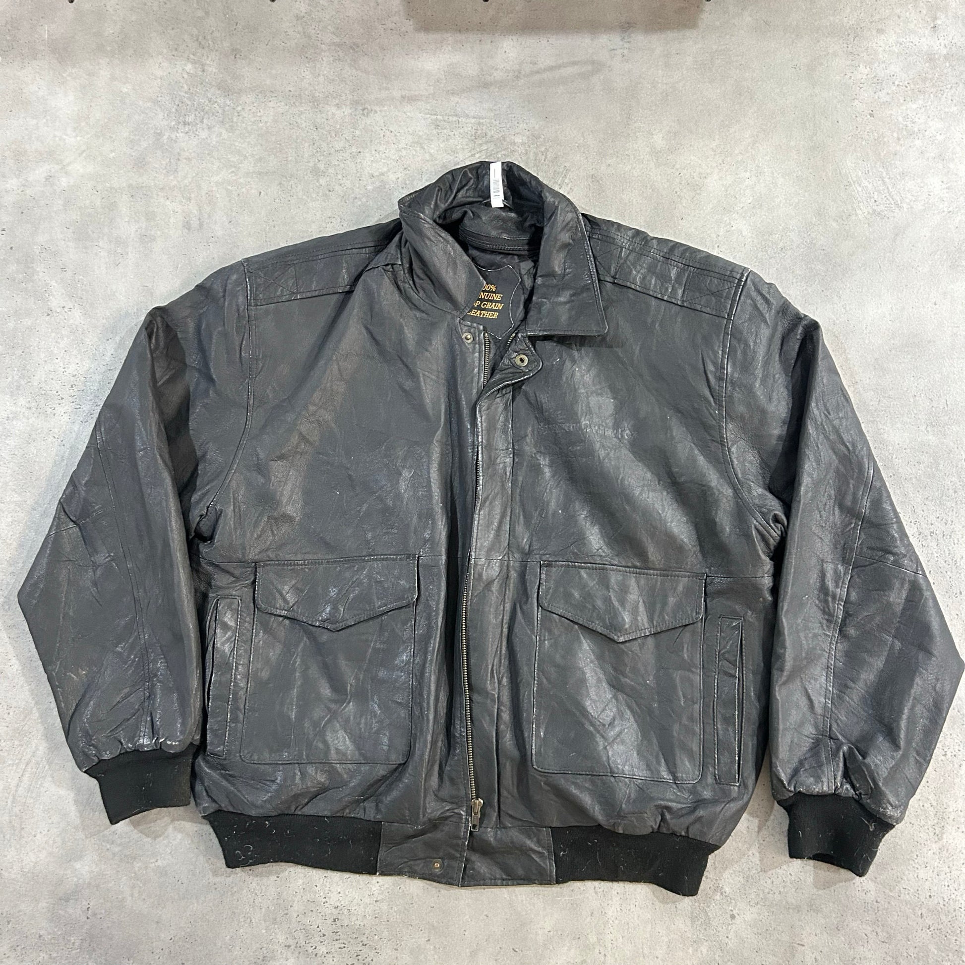 Vintage 70s-90s Retro Flight Leather Jackets