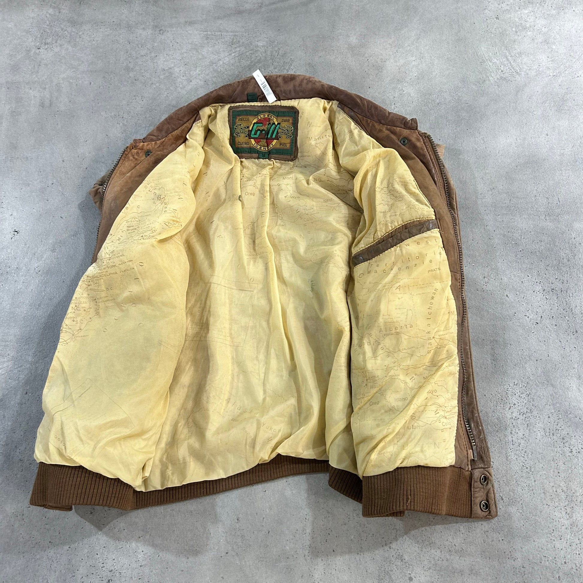 Vintage 70s-90s Retro Flight Leather Jackets