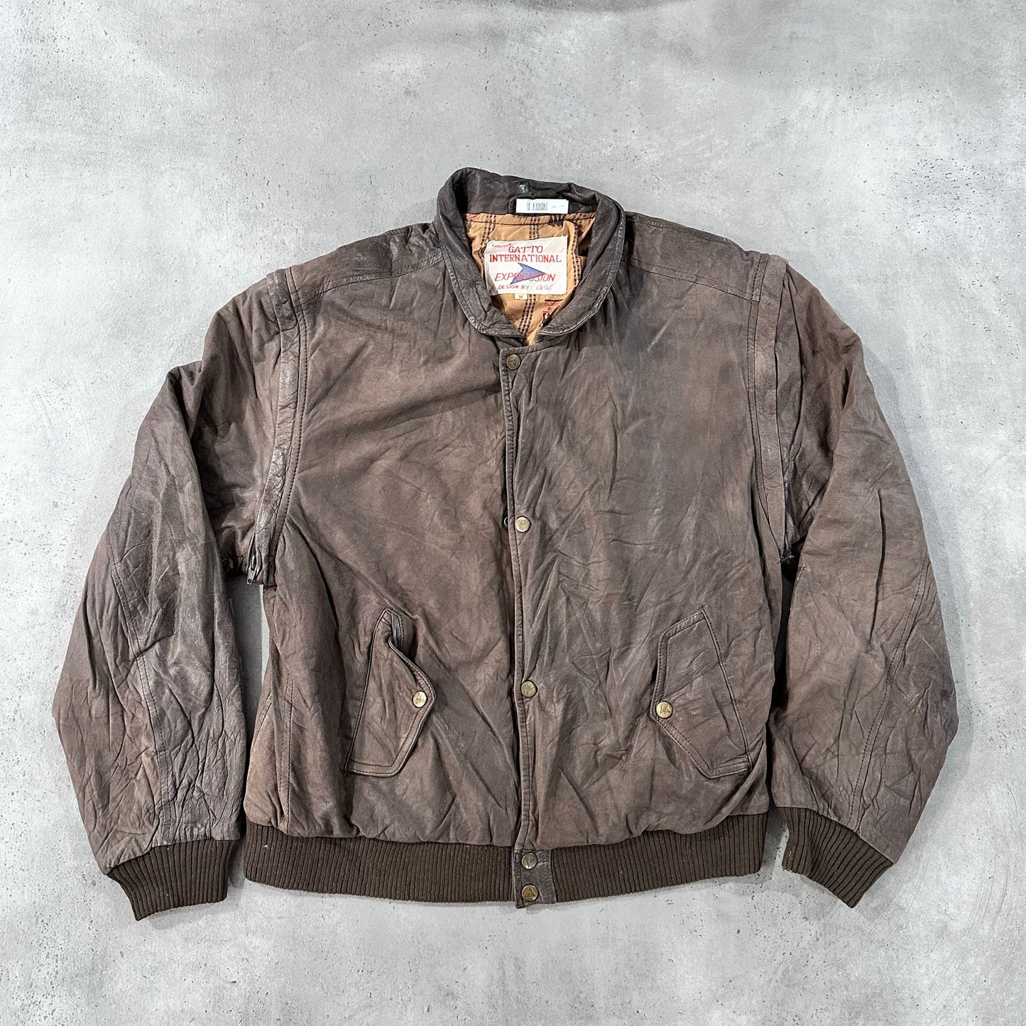 Vintage 70s-90s Retro Leather Jackets