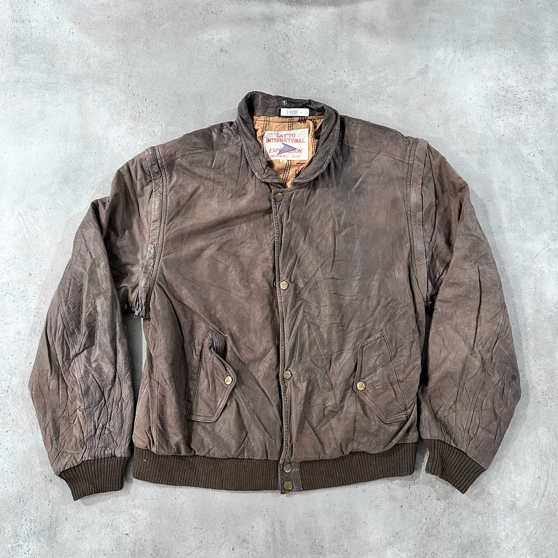 Vintage 70s-90s Retro Leather Jackets
