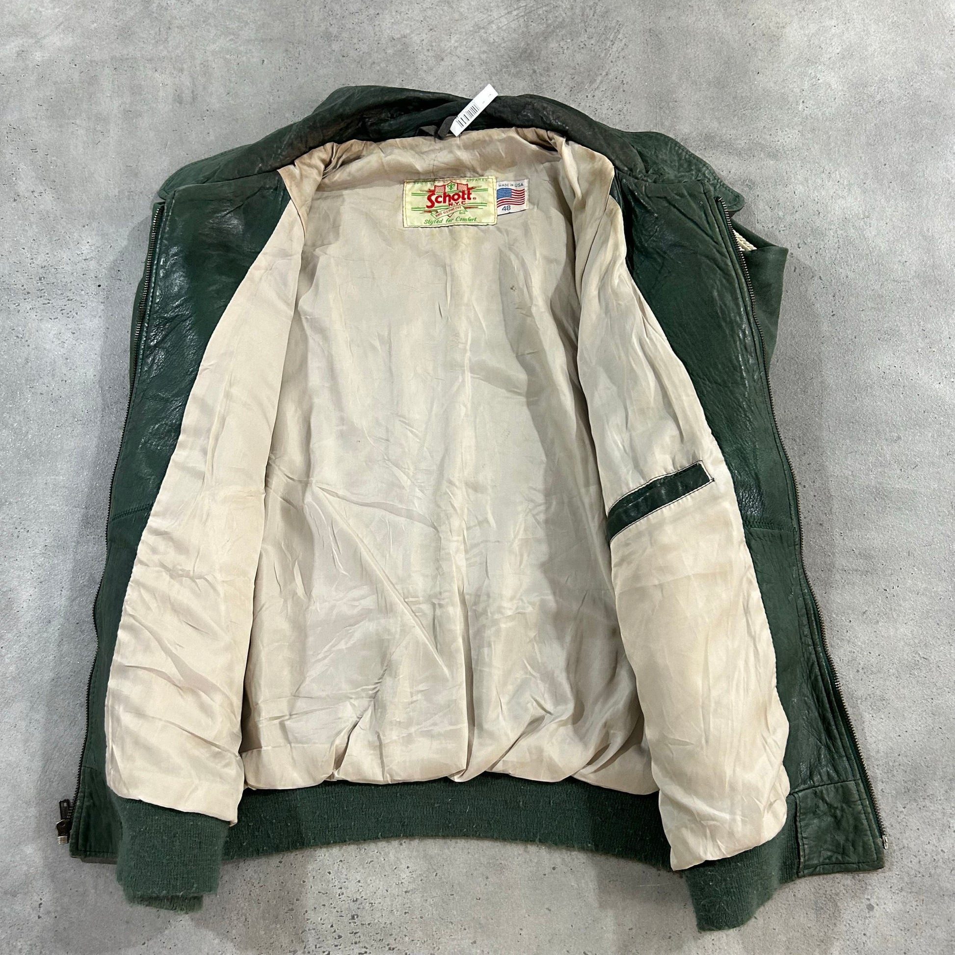 Vintage 70s-90s USA Schott Retro Leather Jackets