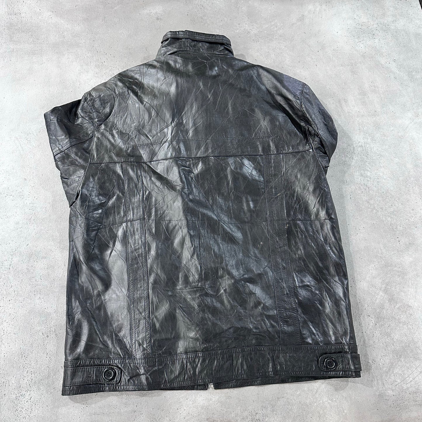 Vintage 70s-90s Retro Mid-Length Leather Jackets